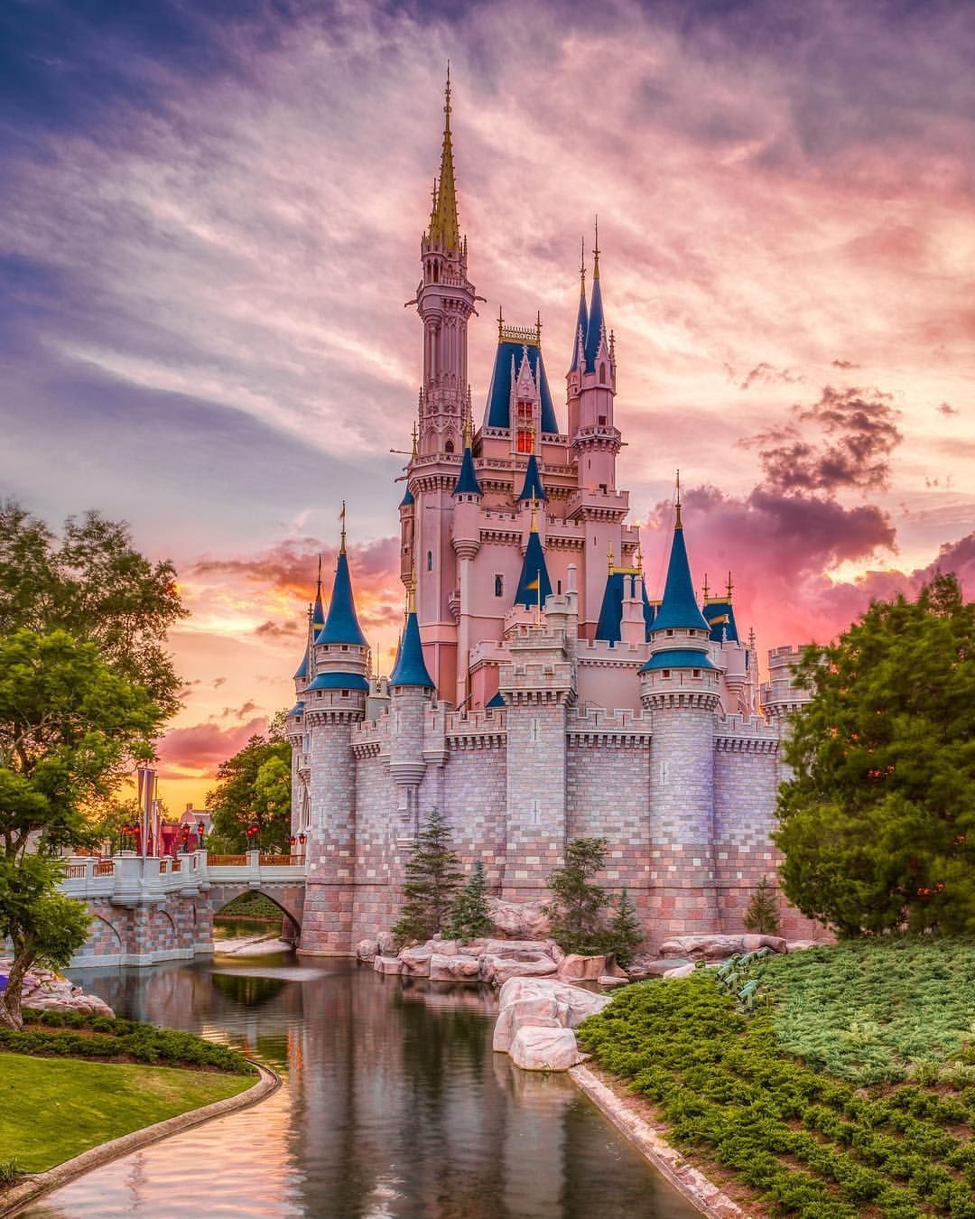 Sunset Castle Wallpapers