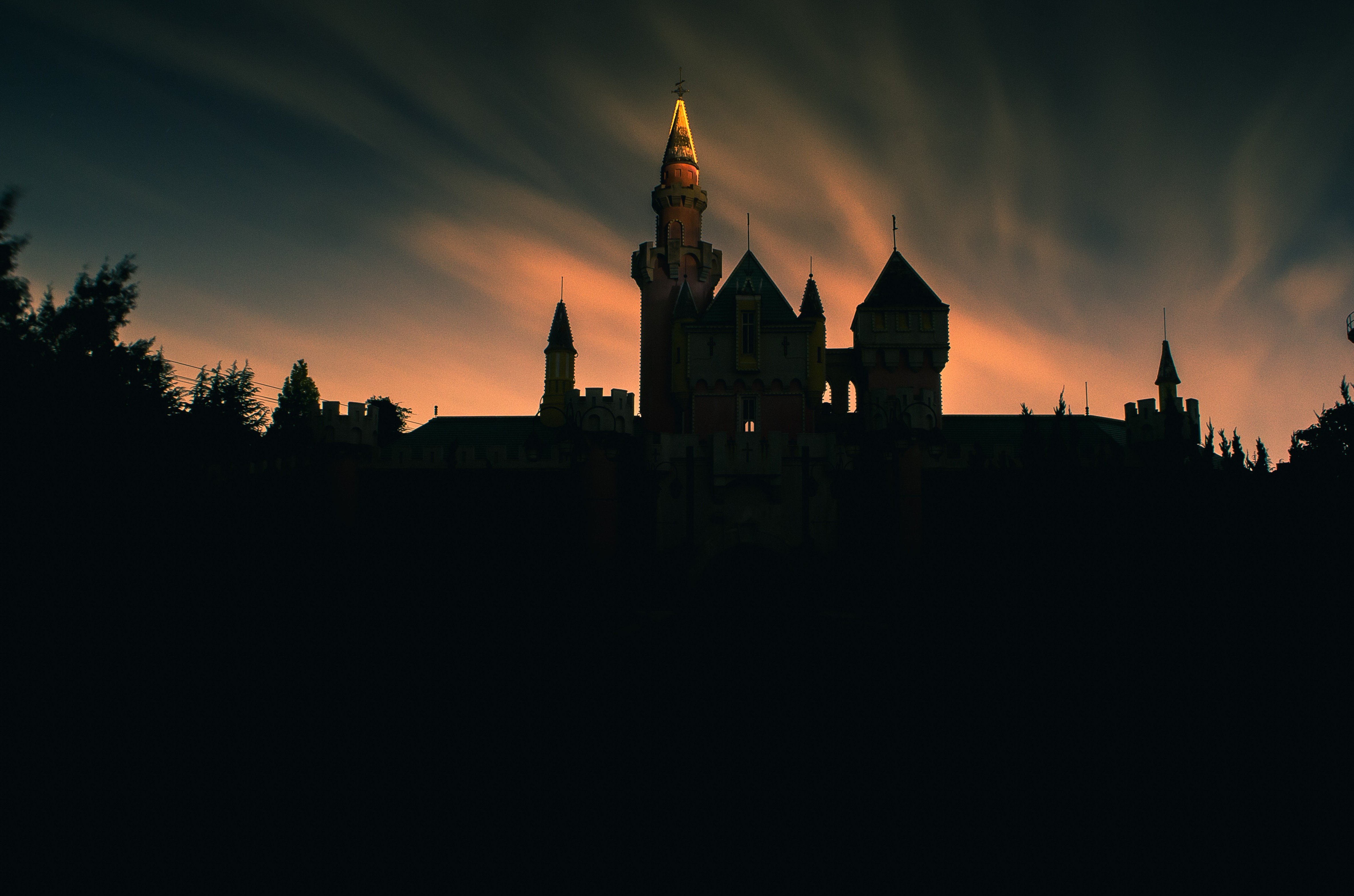 Sunset Castle Wallpapers