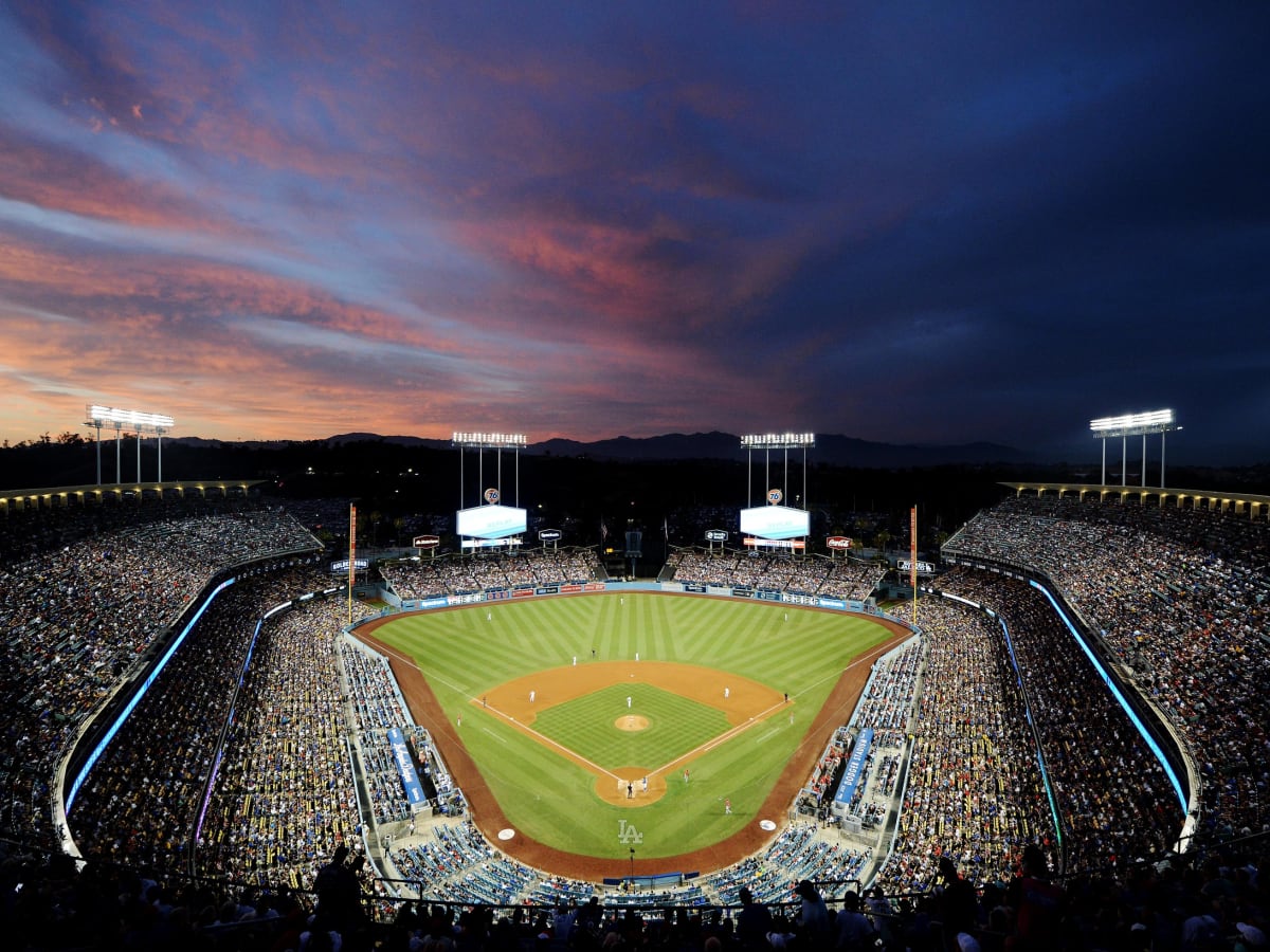 Sunset Dodger Stadium Wallpapers