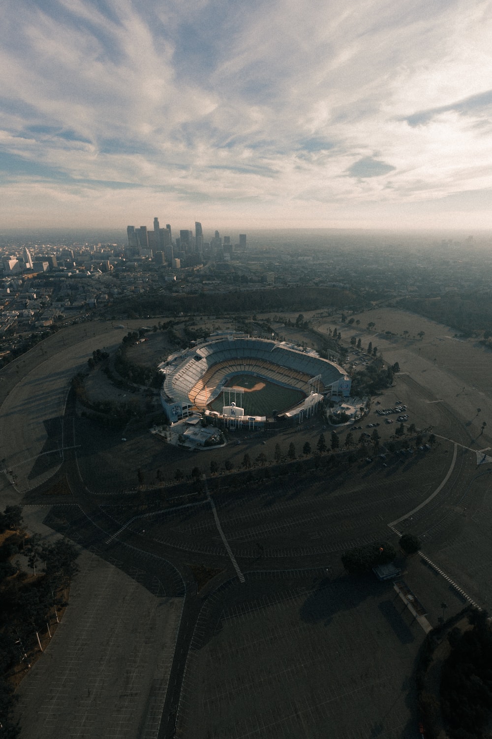 Sunset Dodger Stadium Wallpapers