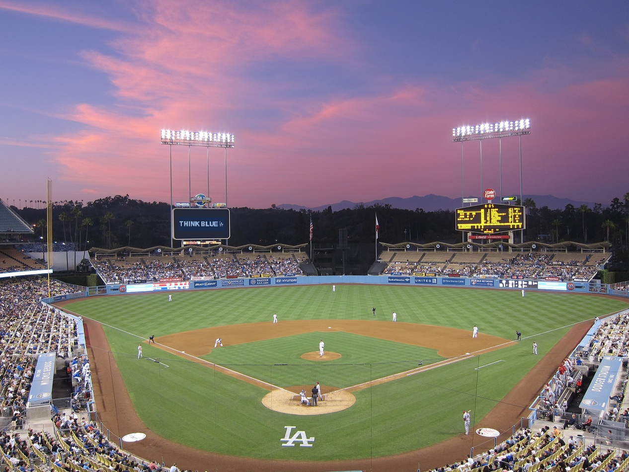 Sunset Dodger Stadium Wallpapers