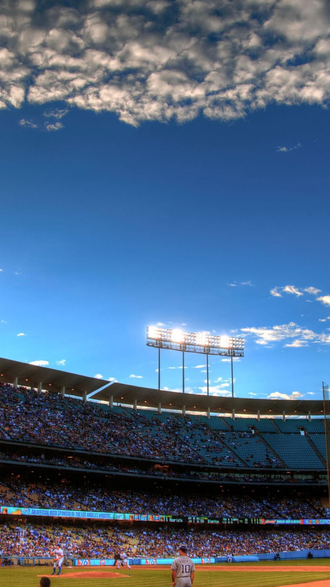 Sunset Dodger Stadium Wallpapers