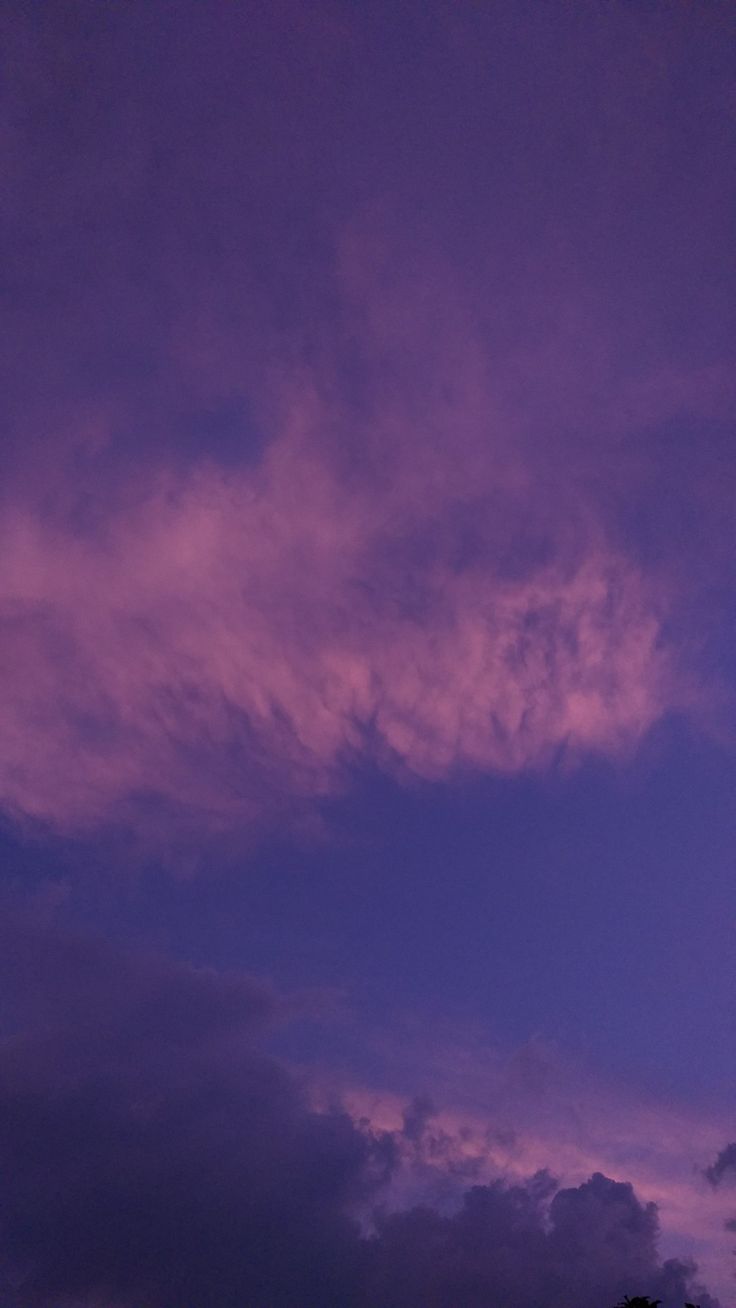 Sunset Purple Clouds Wallpapers