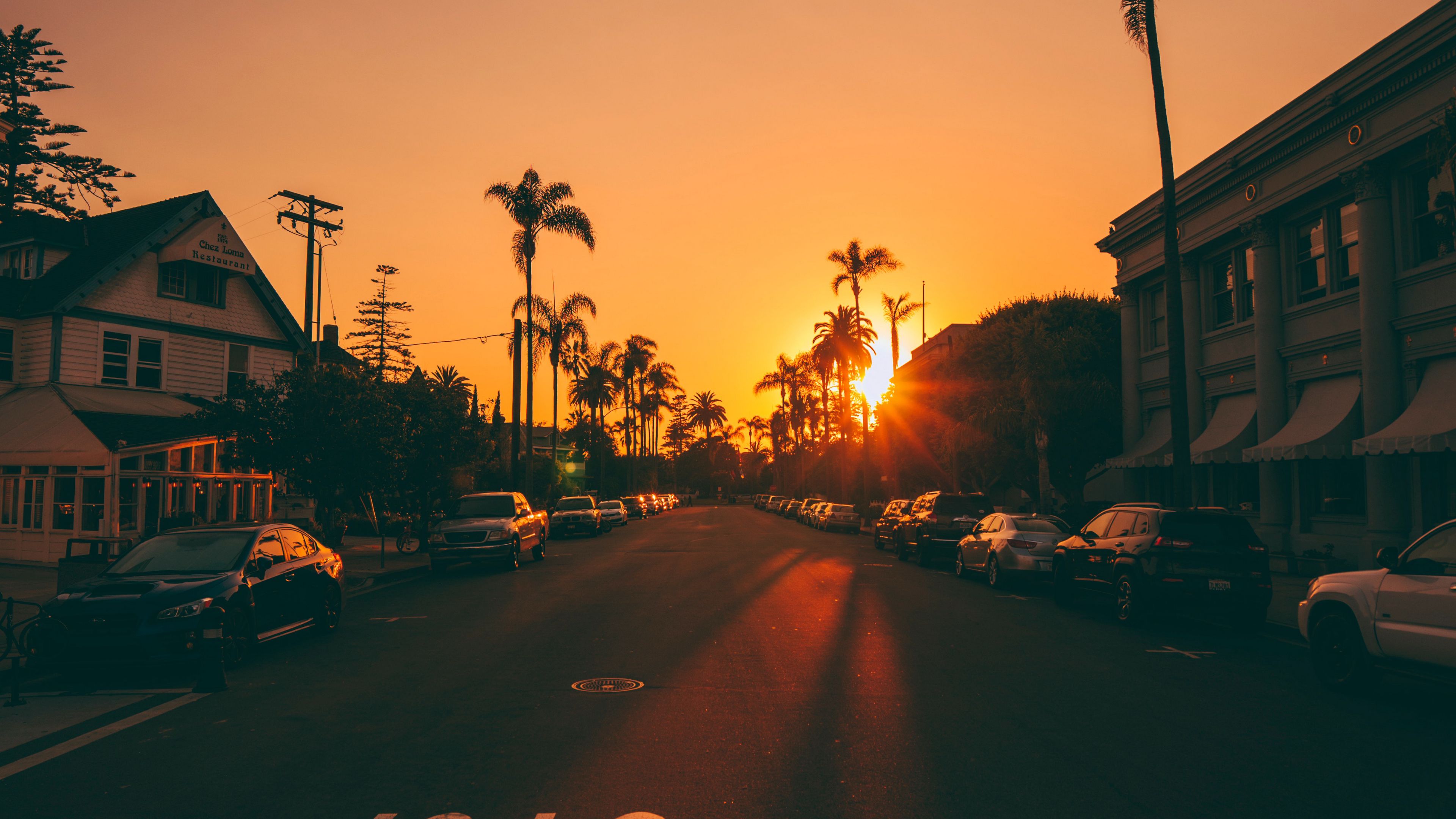 Sunset Road Wallpapers