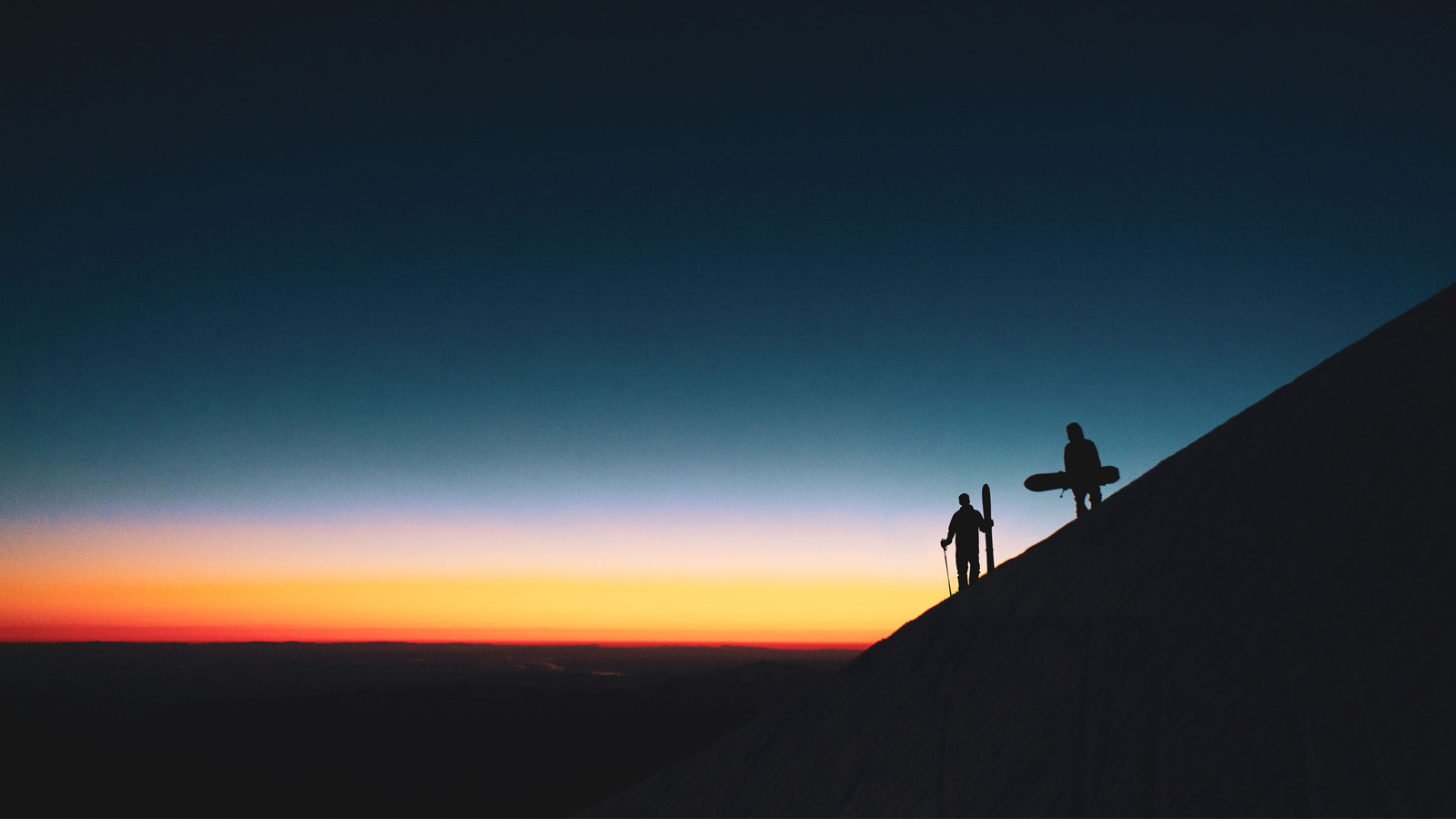 Sunset Snowboarding Wallpapers