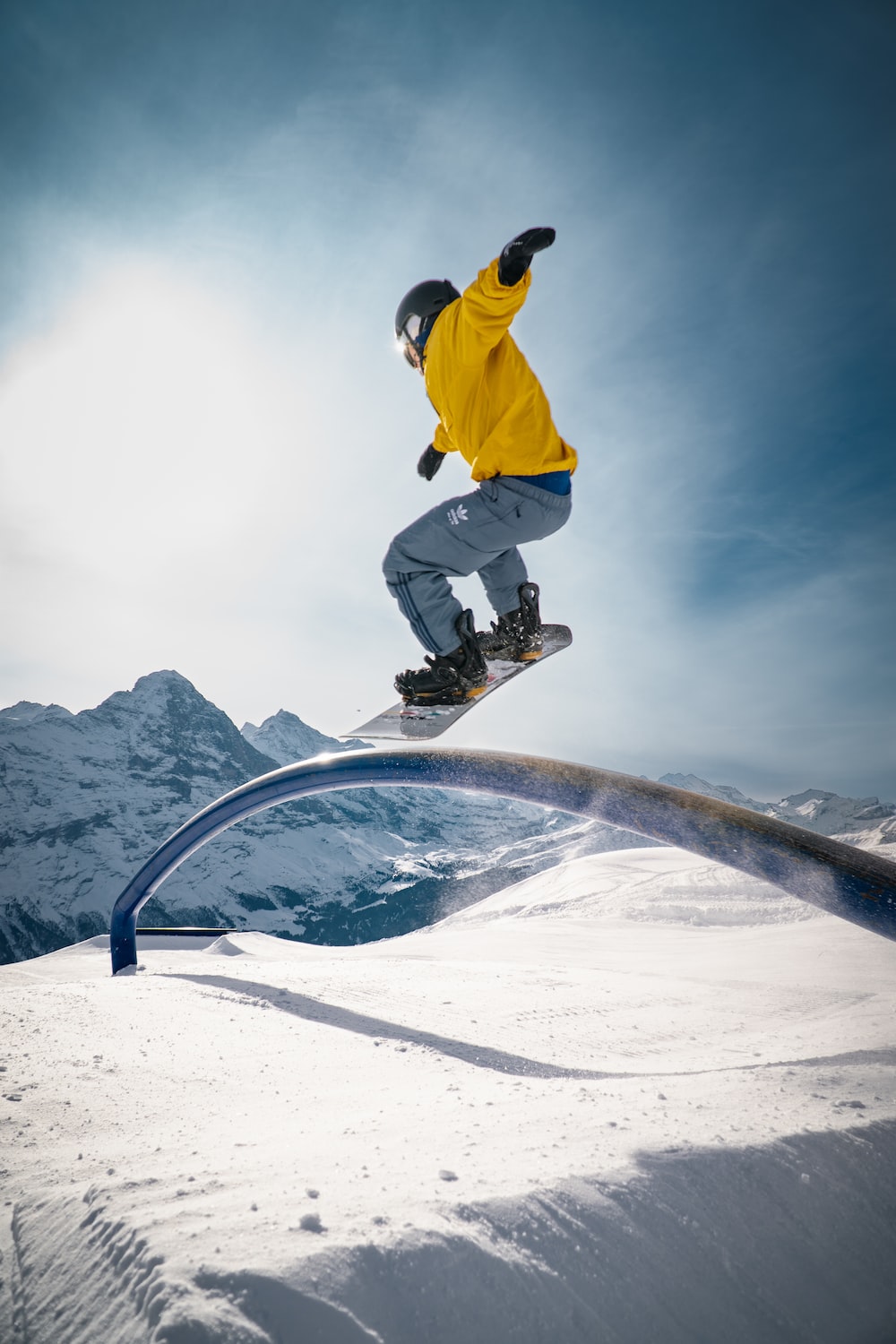 Sunset Snowboarding Wallpapers