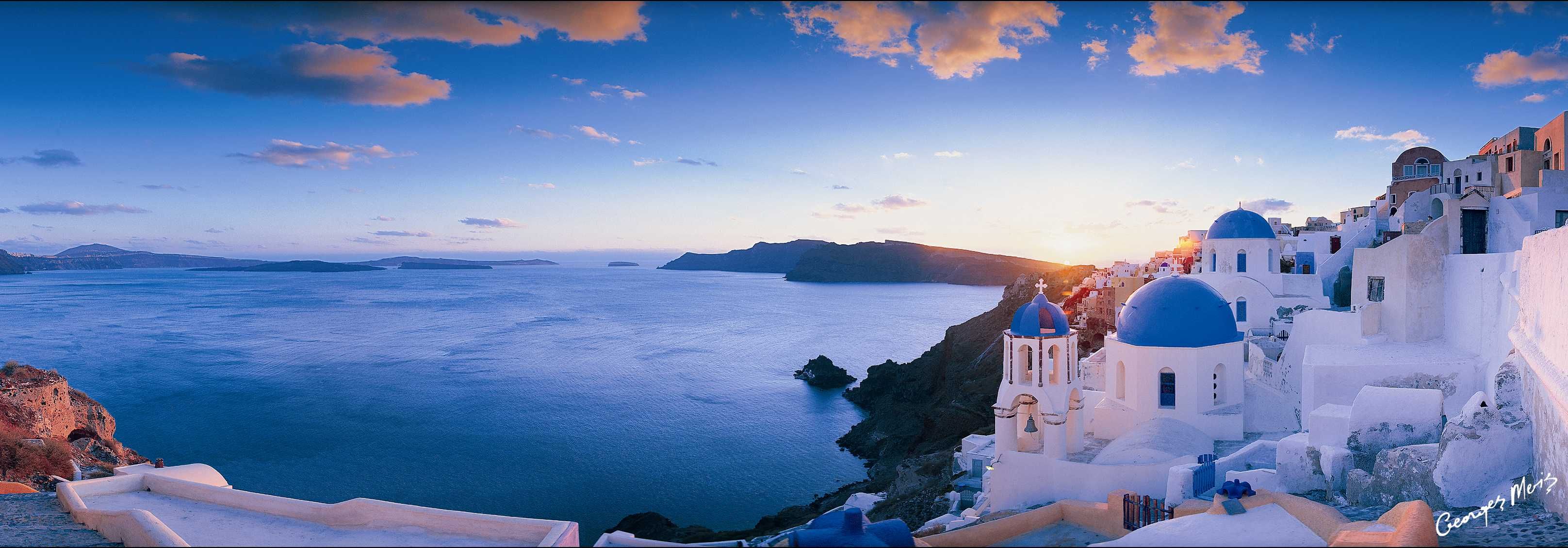 Sunset Santorini Wallpapers