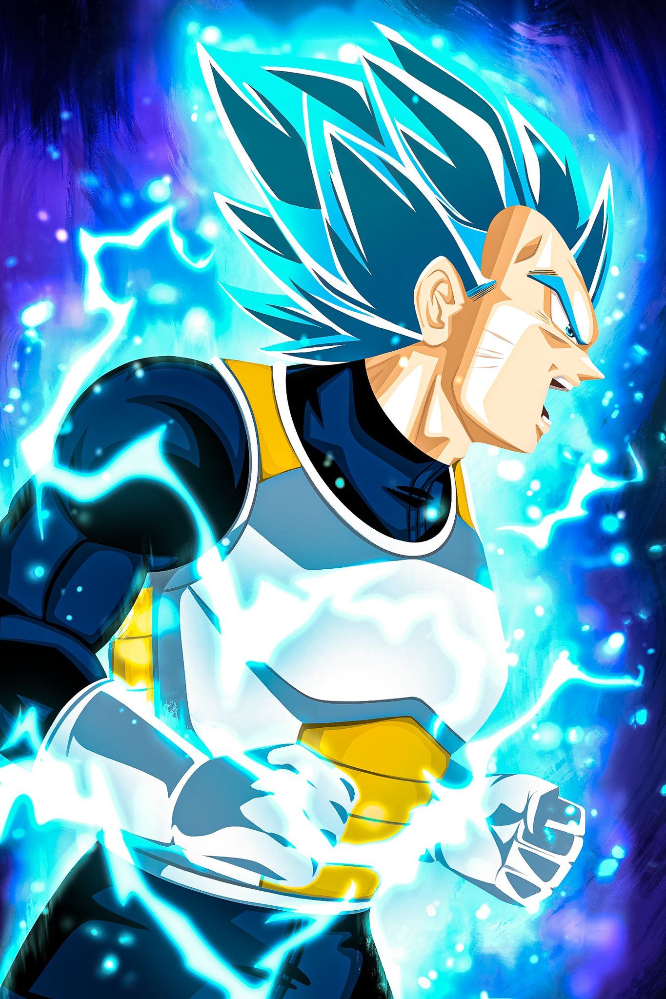 Super Saiyan Blue Vegeta Wallpapers