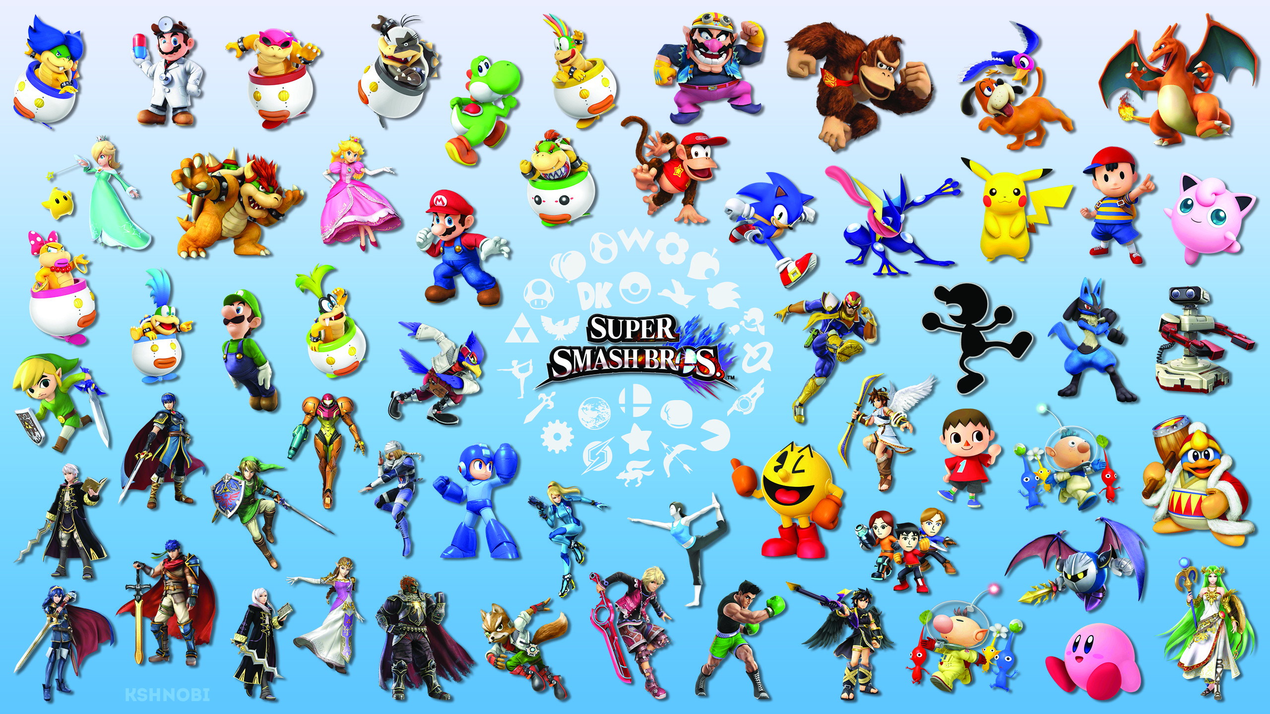 Super Smash Bros Logo Wallpapers