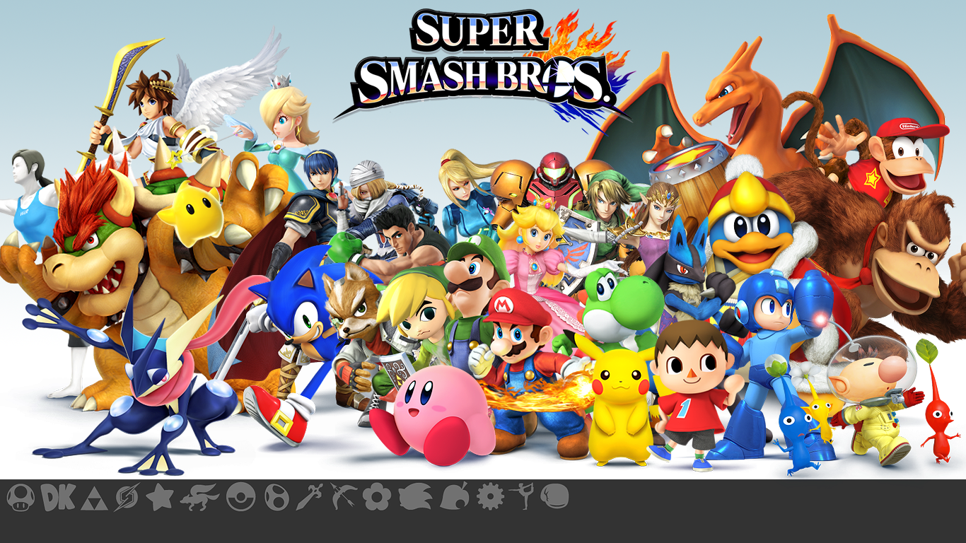 Super Smash Bros Logo Wallpapers