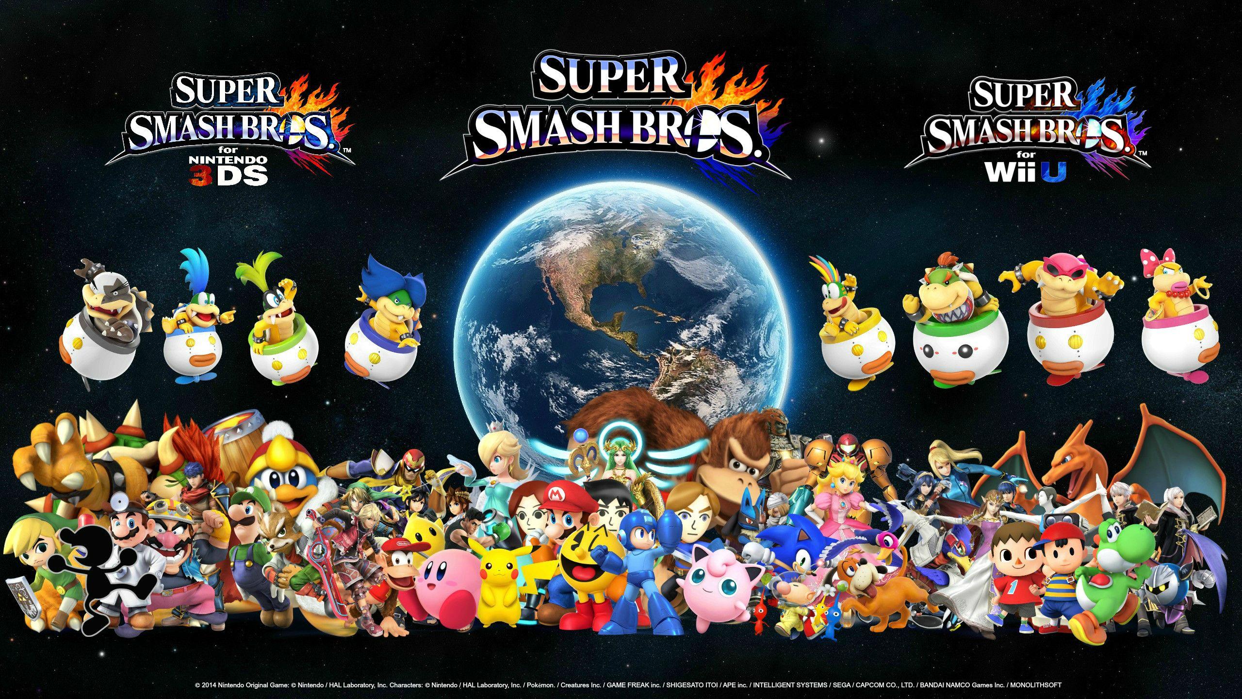 Super Smash Bros Wii U Characters Wallpapers