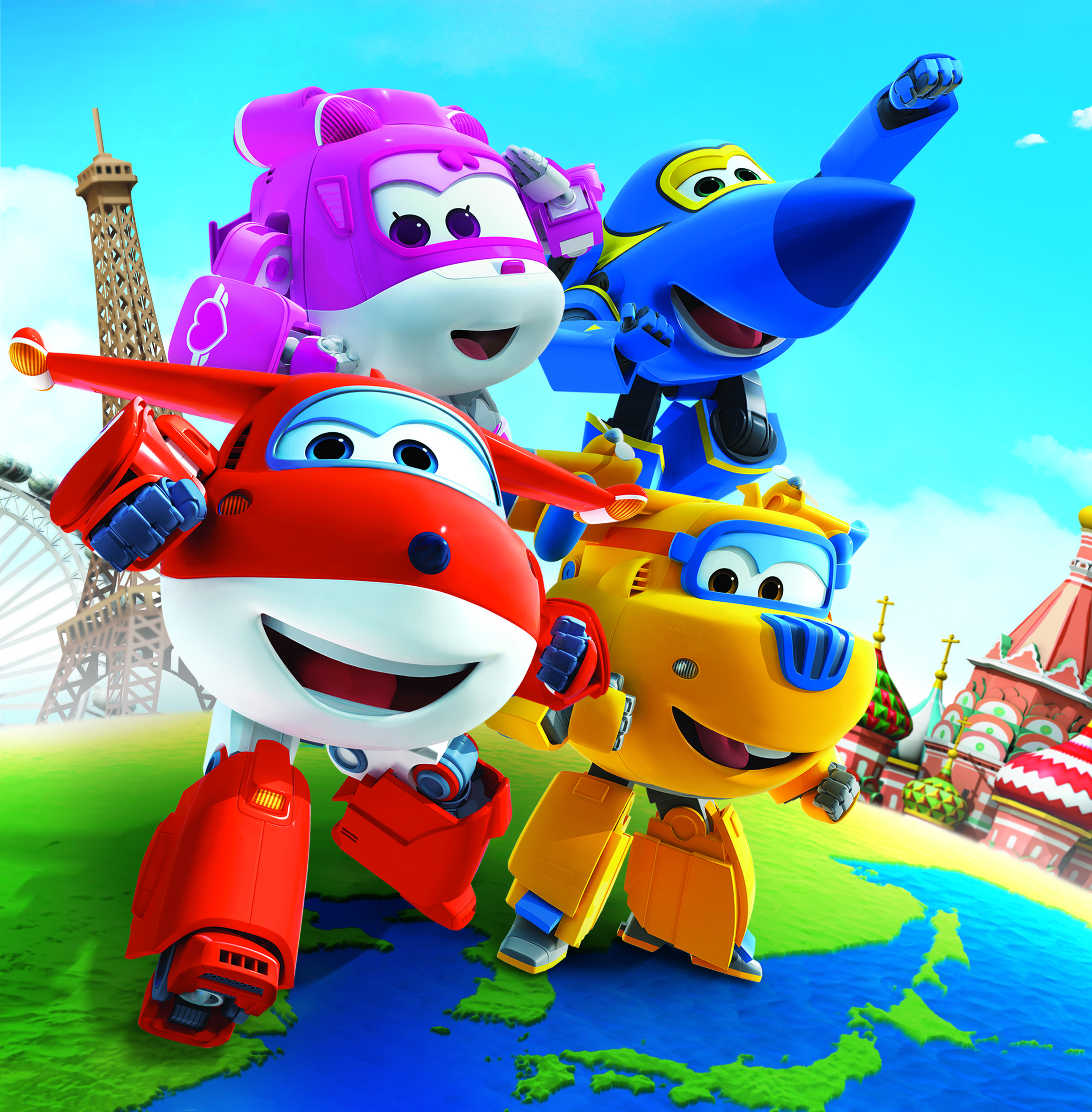 Super Wings Backdrop Wallpapers