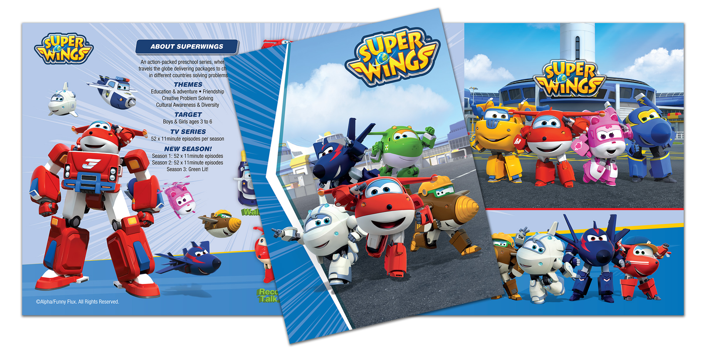 Super Wings Backdrop Wallpapers