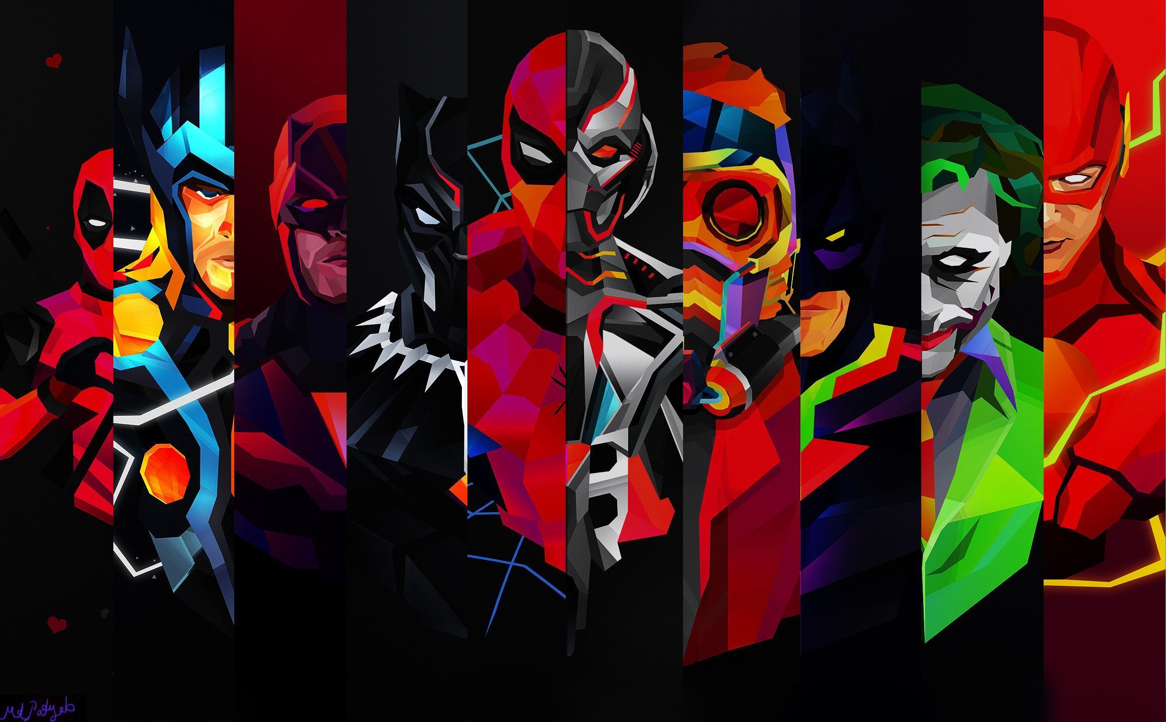 Superhero Art Wallpapers