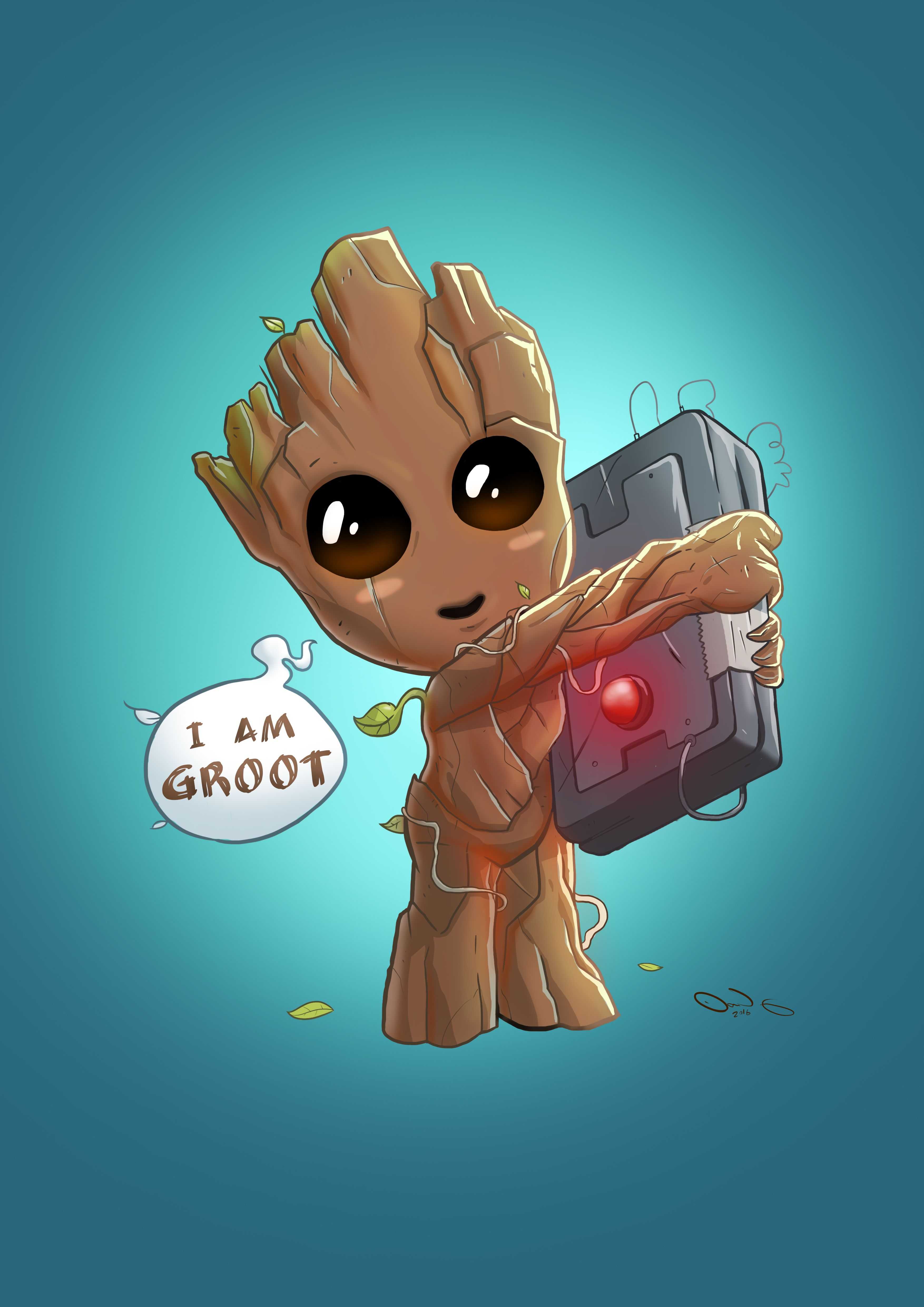 Supreme Groot Wallpapers