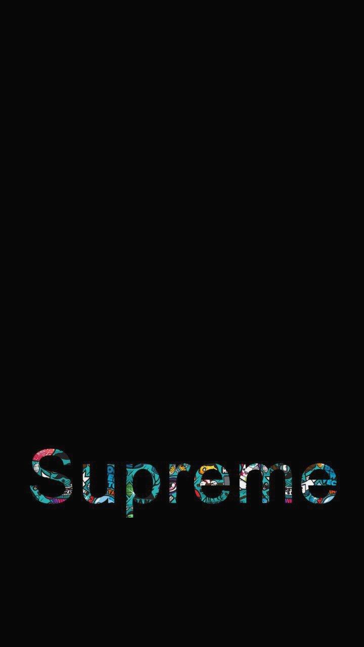 Supreme Black Wallpapers