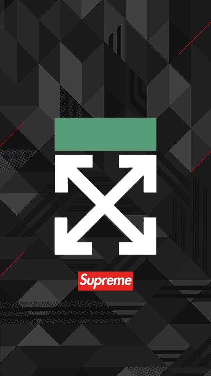 Supreme X Off White Wallpapers