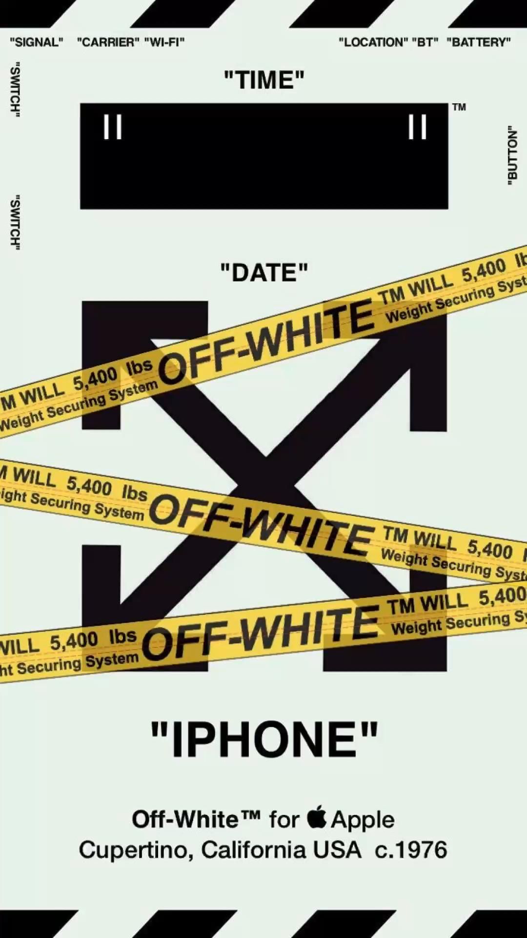 Supreme X Off White Wallpapers