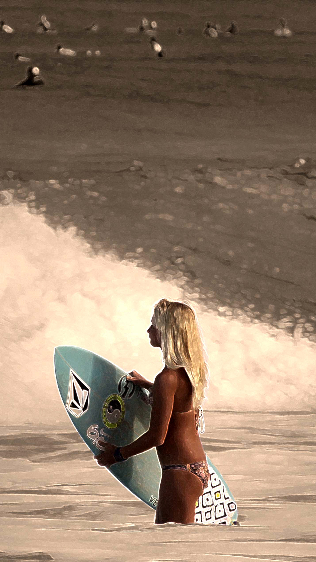 Surfer Girl Wallpapers