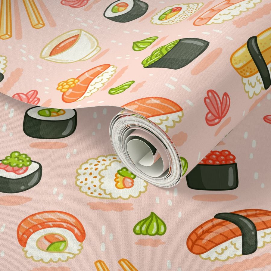 Sushi Cartoon Images Wallpapers