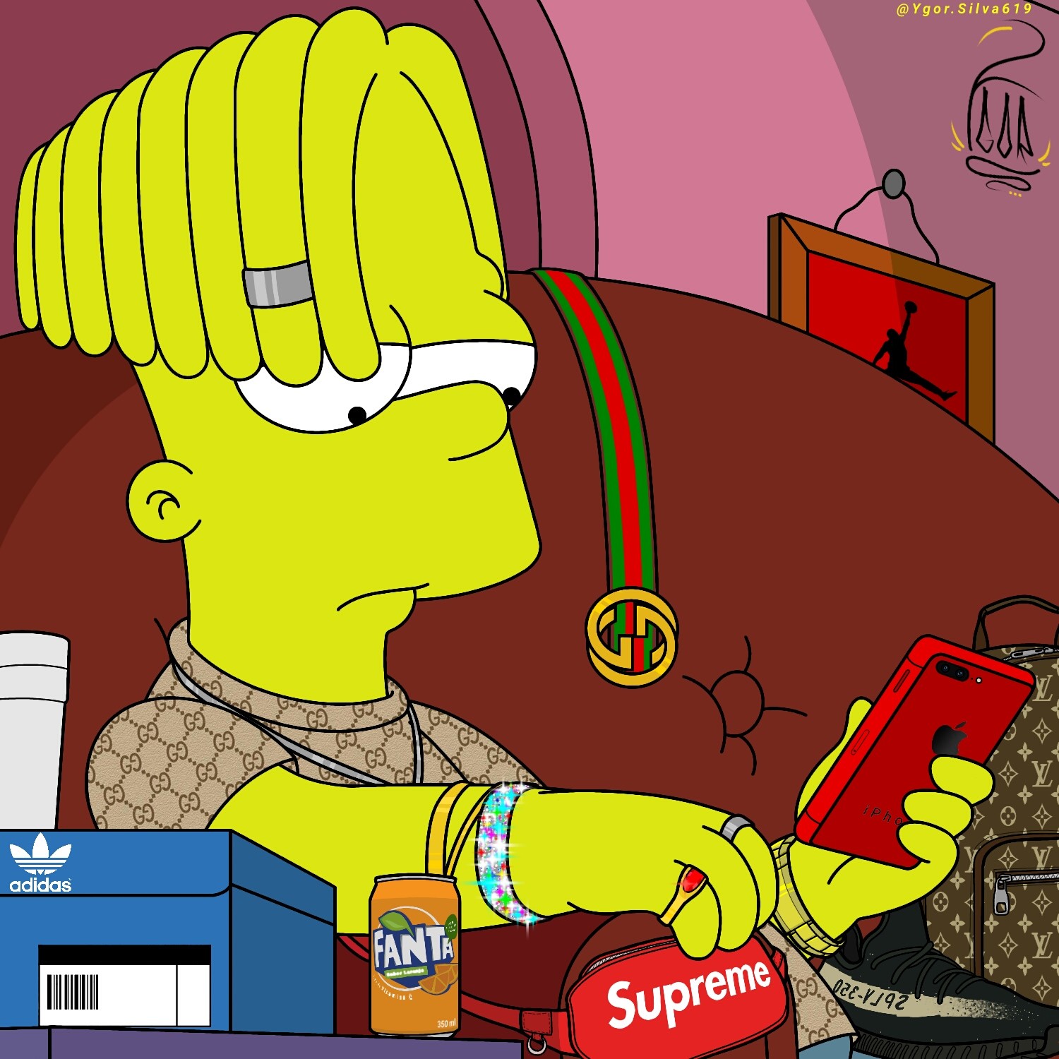 Swag Bart Simpson Wallpapers