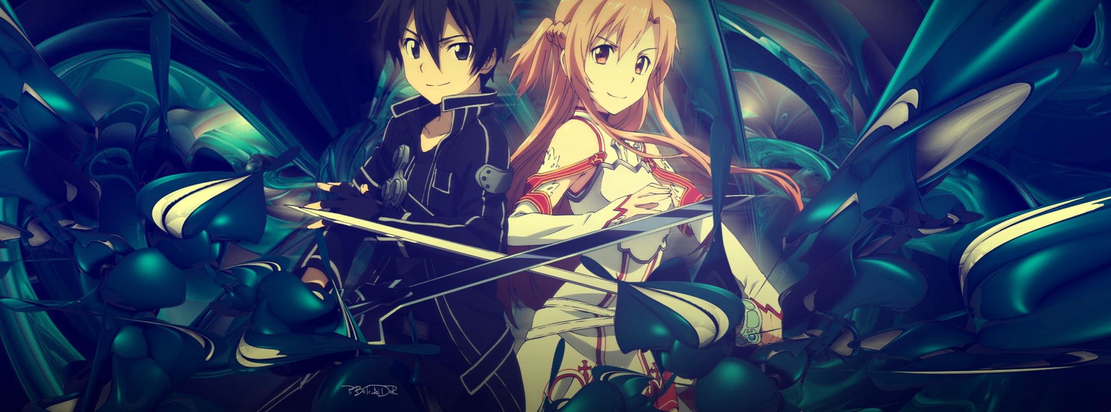 Sword Art Online Dual Monitor Wallpapers