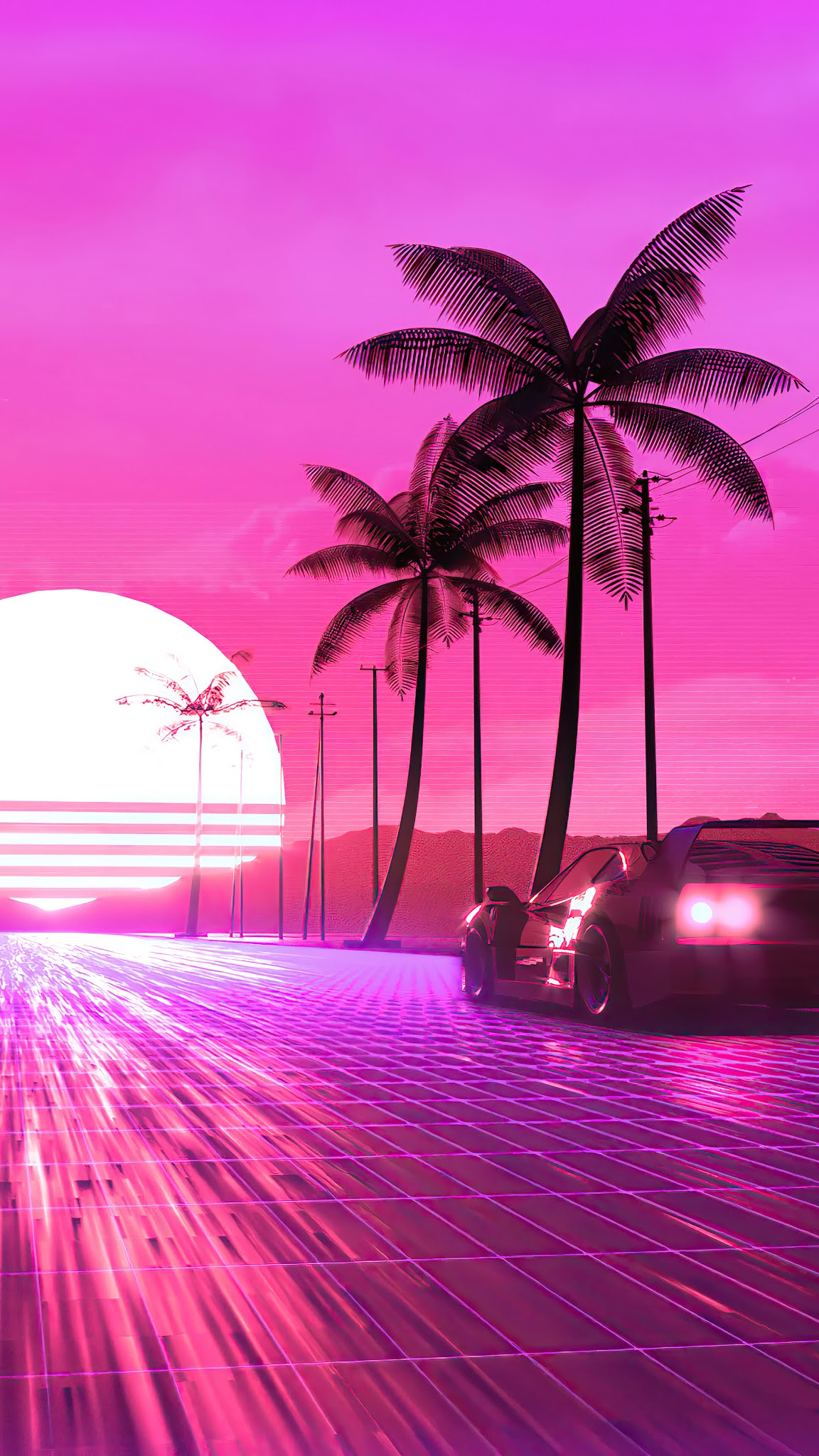 Synthwave Phone Wallpapers