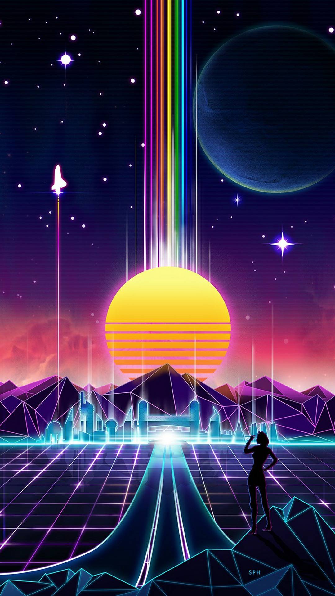 Synthwave Phone Wallpapers