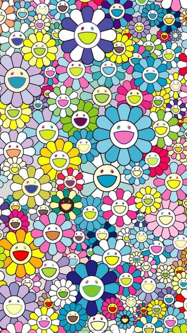Takashi Murakami Flower Wallpapers