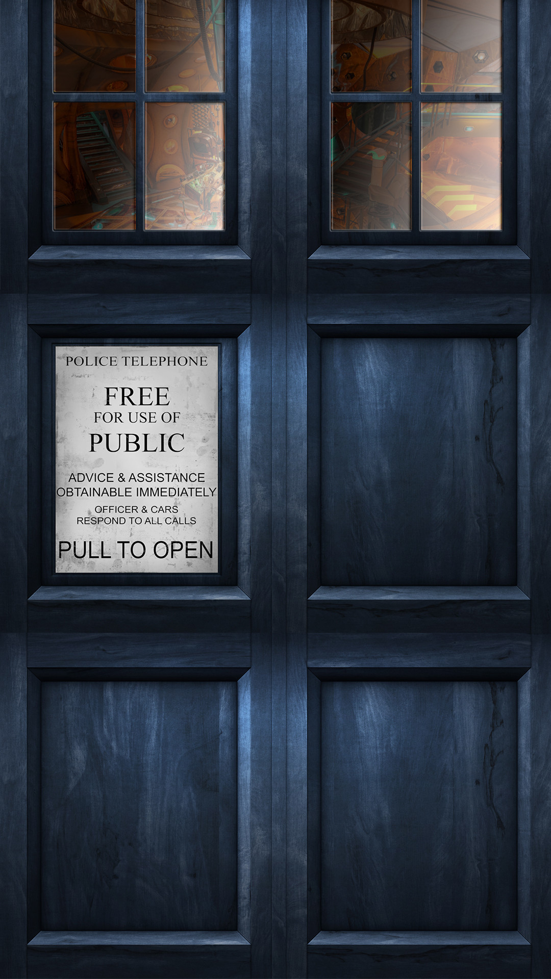 Tardis Van Gogh Wallpapers