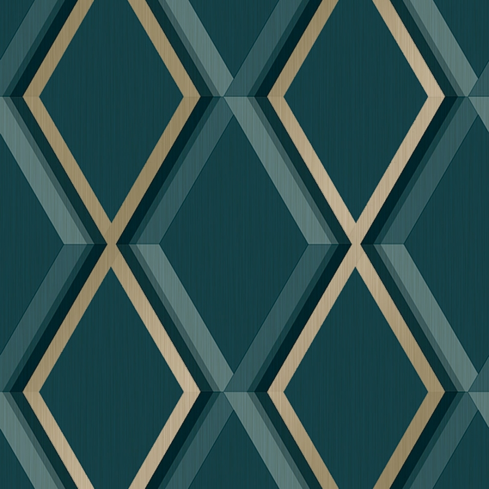 Teal Geometric Wallpapers