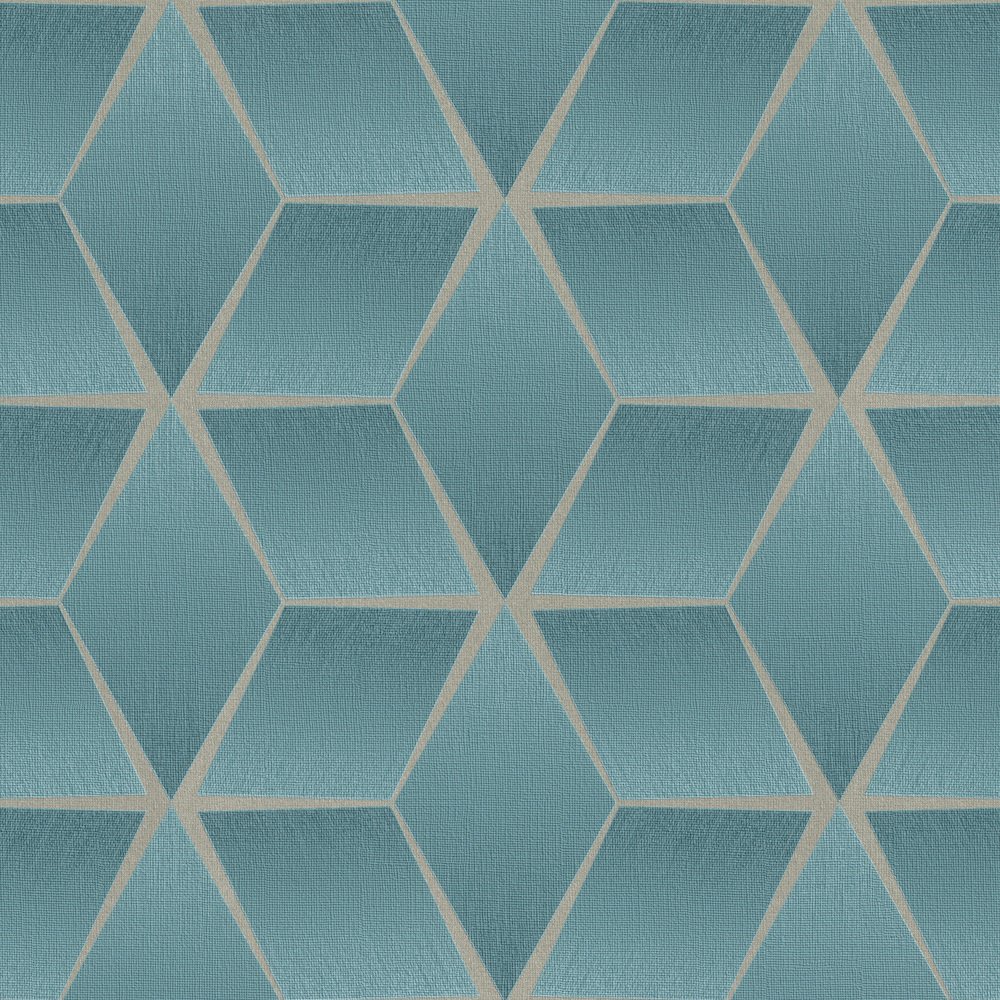 Teal Geometric Wallpapers