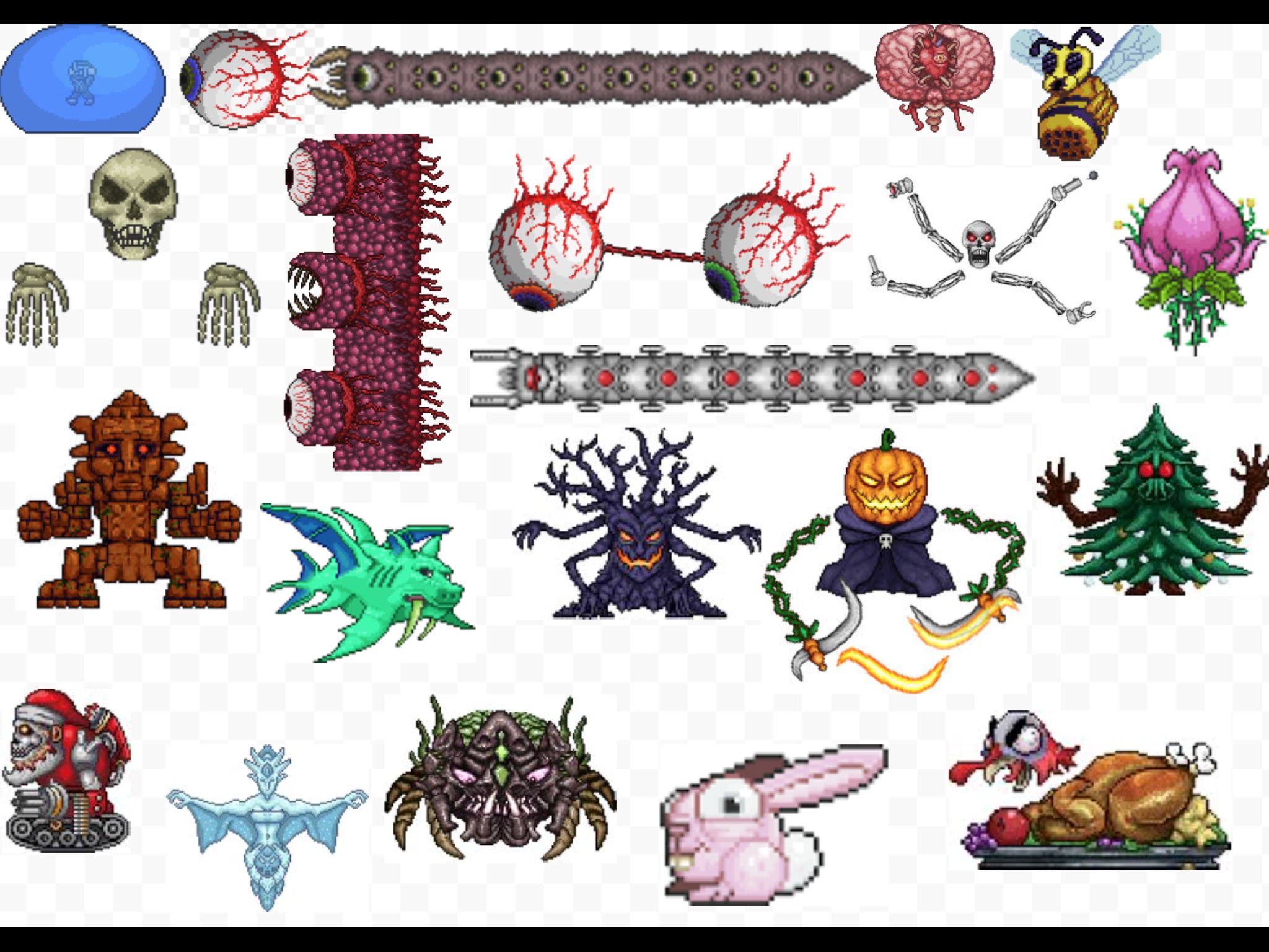 Terraria Bosses Wallpapers