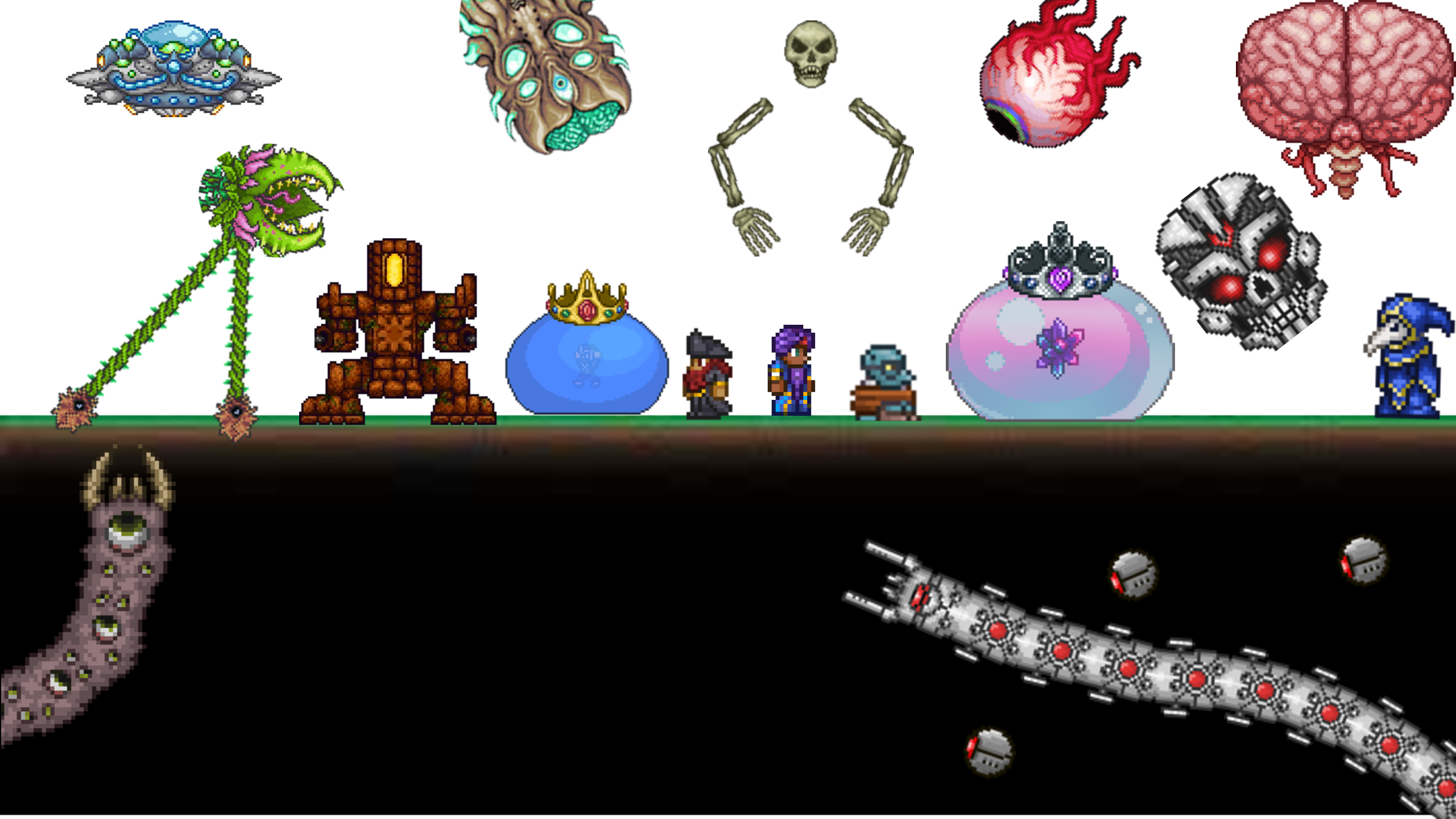 Terraria Bosses Wallpapers