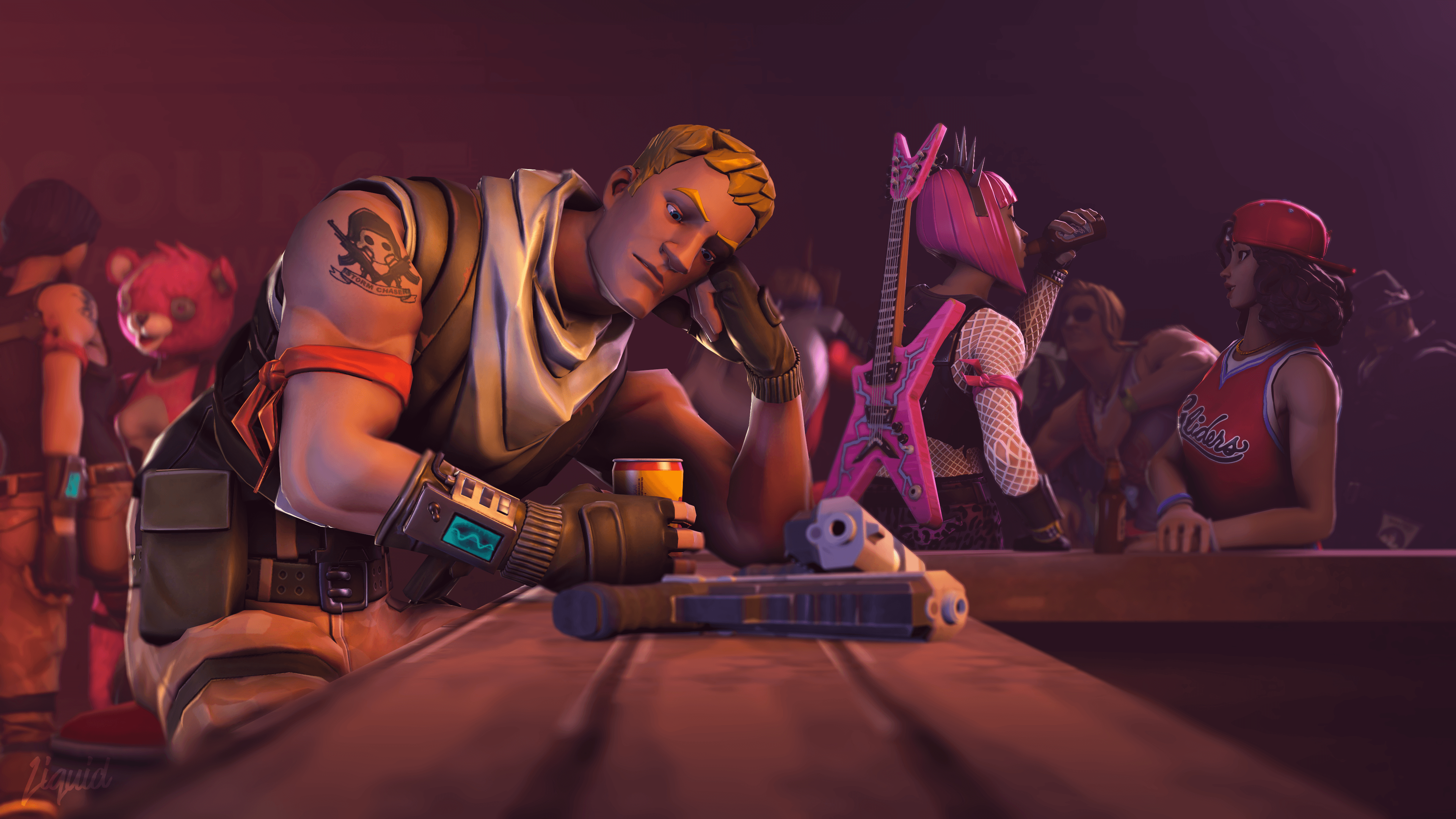 Tfue Fortnite Character Wallpapers