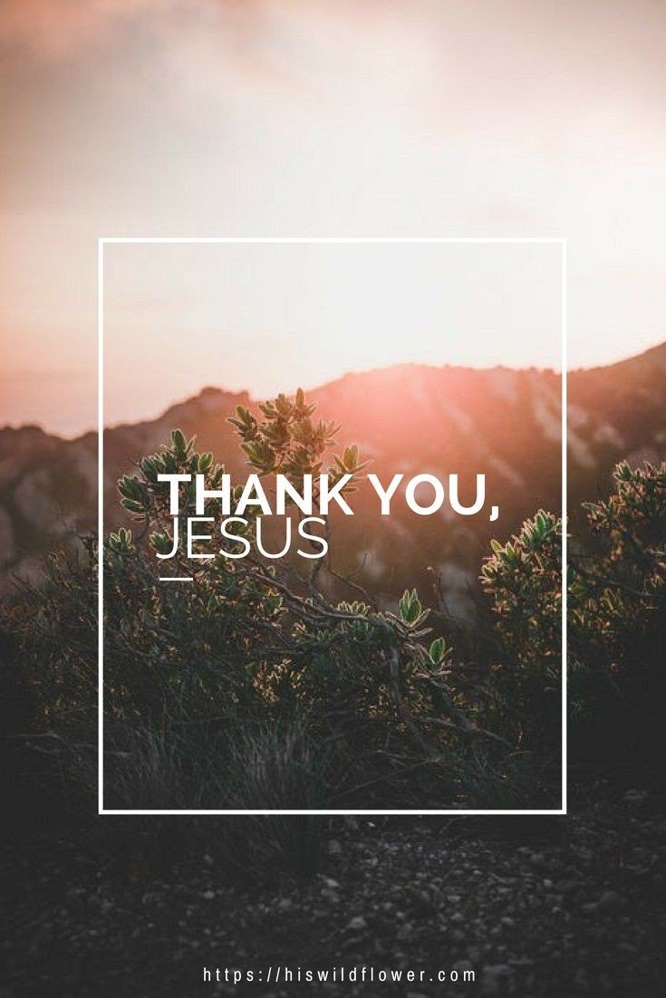 Thank You Jesus Wallpapers