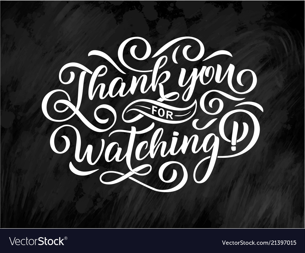 Thanks For Watching Picture Wallpapers