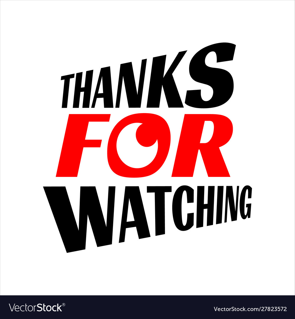 Thanks For Watching Picture Wallpapers