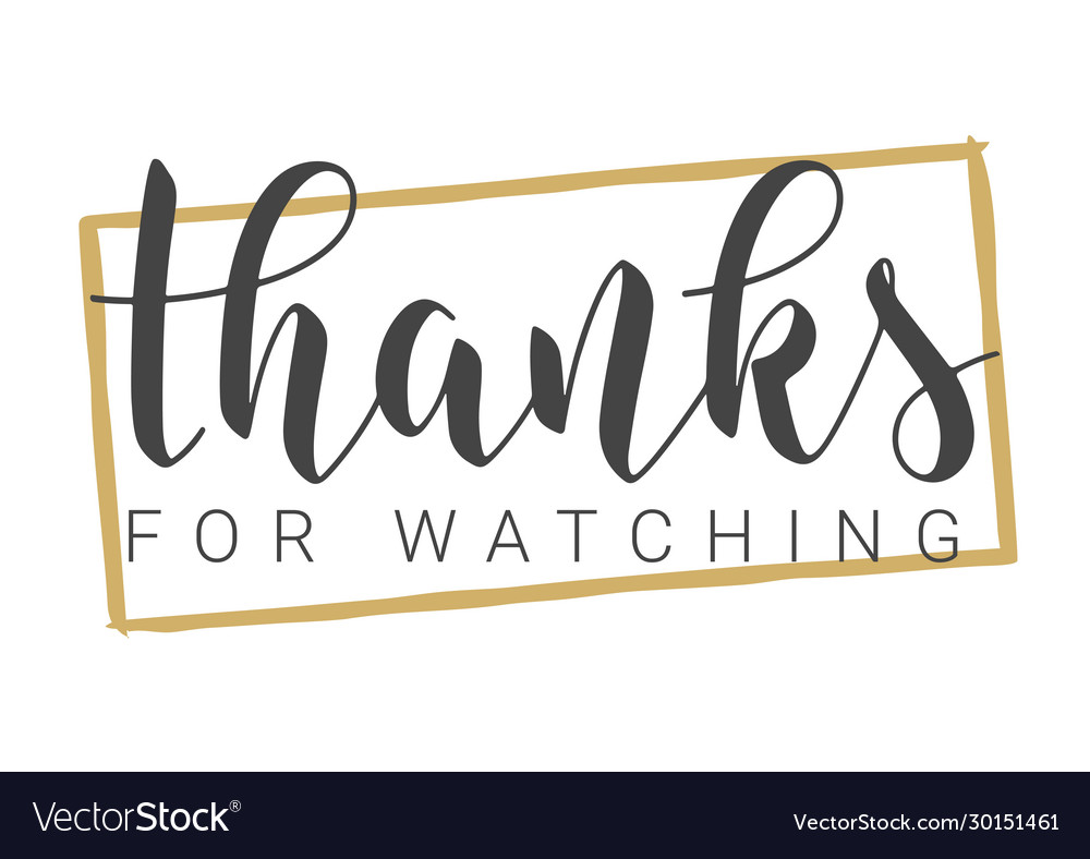 Thanks For Watching Picture Wallpapers