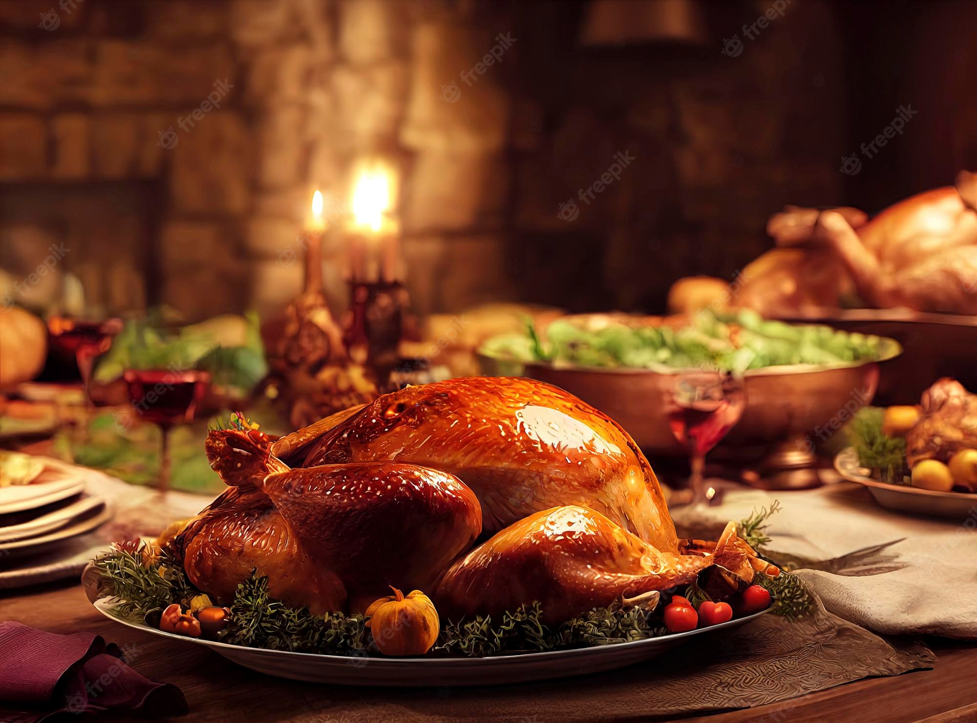 Thanksgiving Turkey Dinner Wallpapers