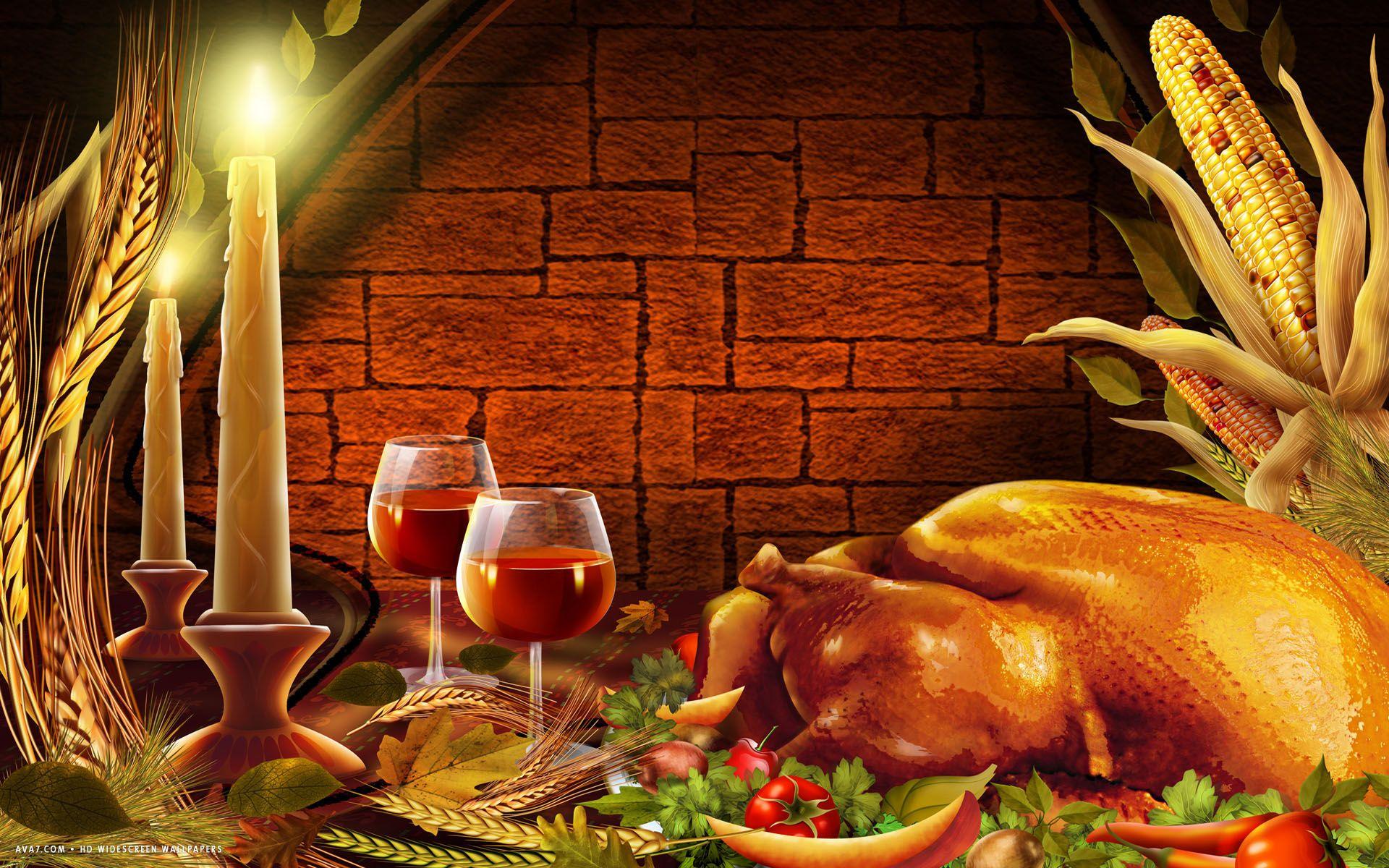 Thanksgiving Turkey Dinner Wallpapers