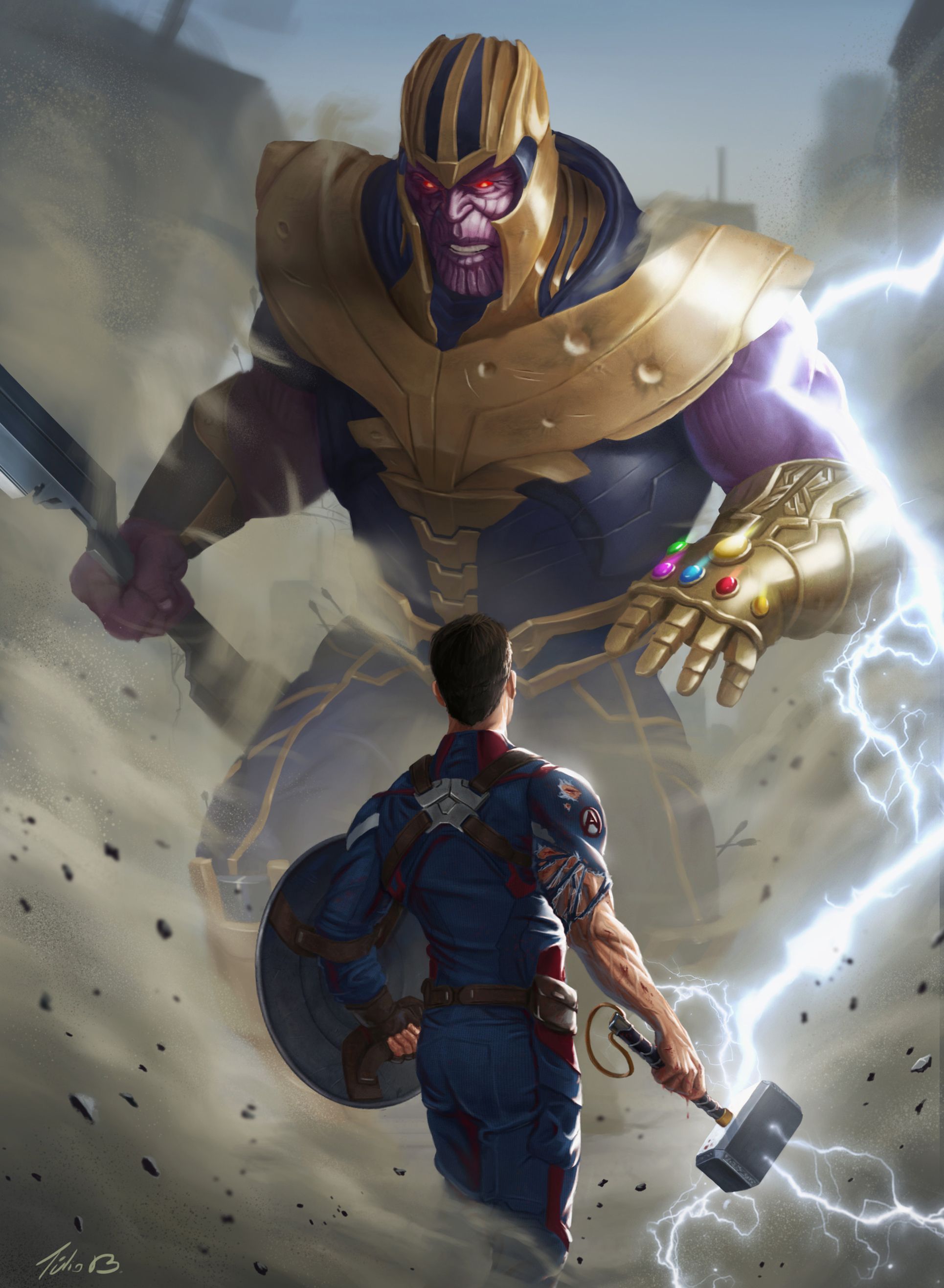 Thanos Iphone Wallpapers