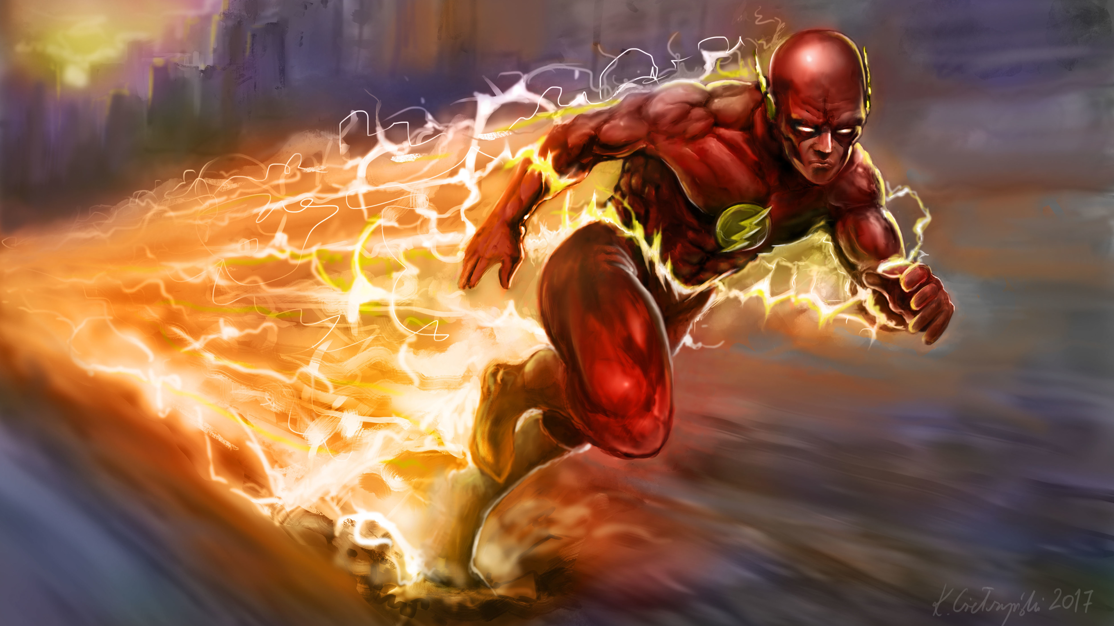 The Flash Art Wallpapers