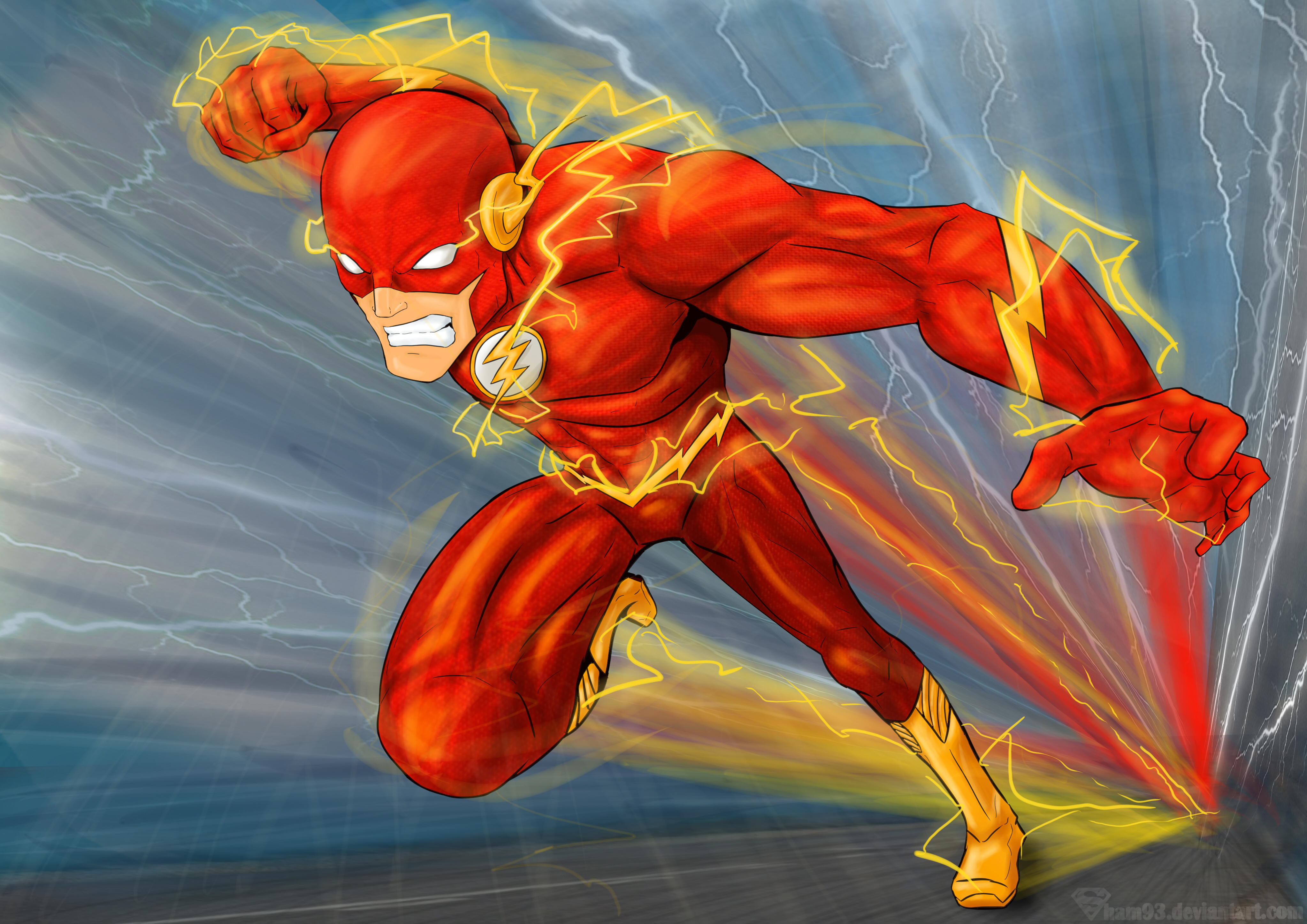 The Flash Art Wallpapers