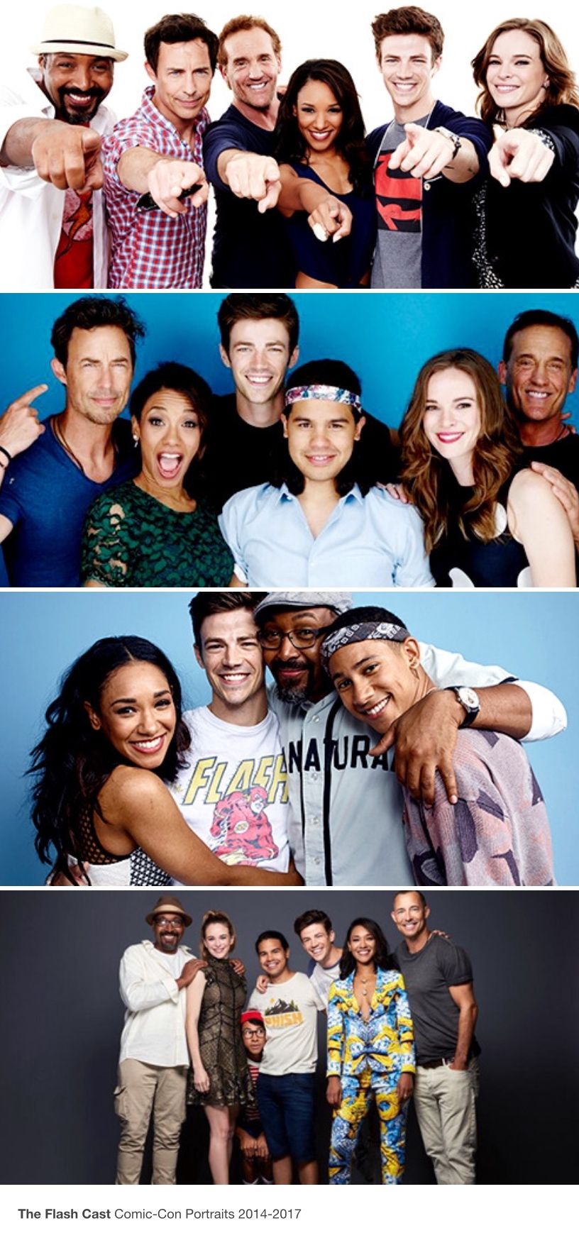 The Flash Cast Wallpapers