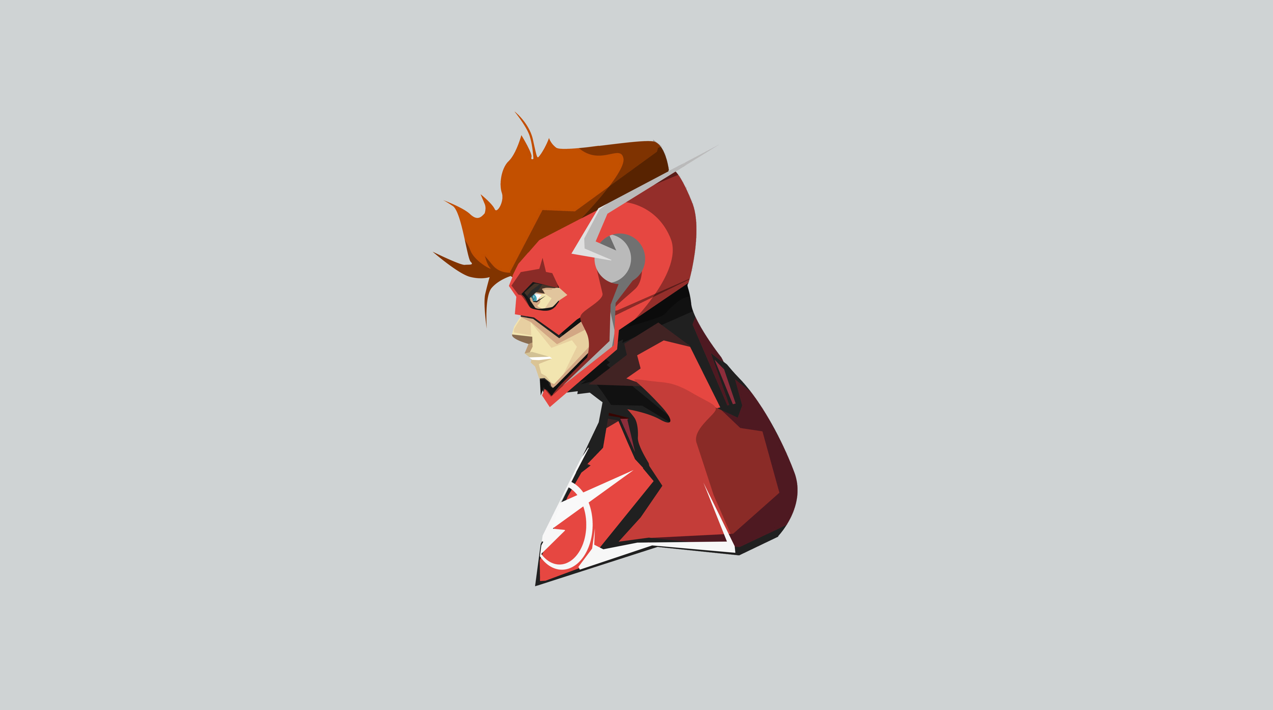 The Flash Minimalist Wallpapers