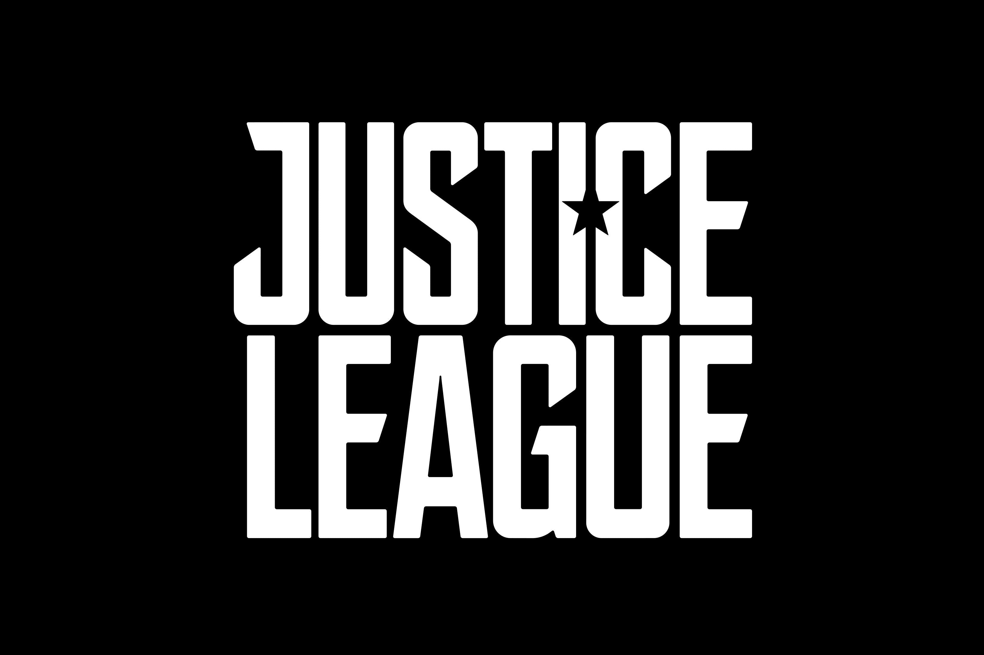 The Justice League Logos Wallpapers