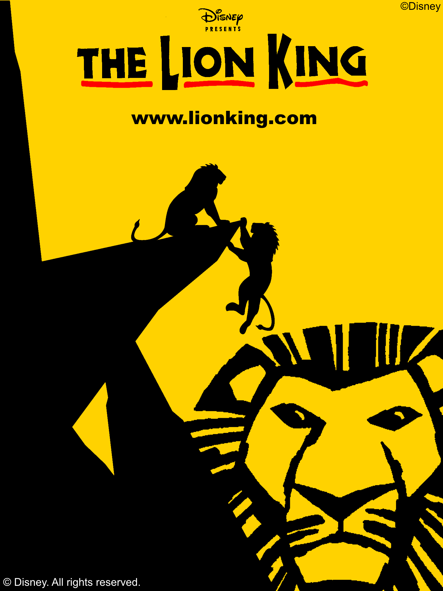 The Lion King Broadway Poster Wallpapers