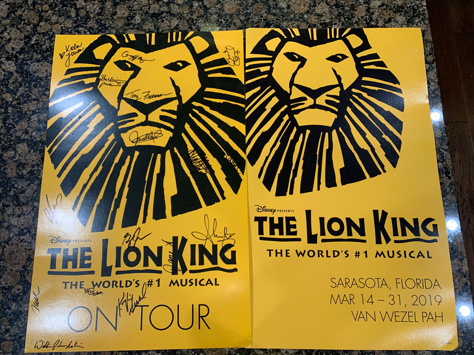 The Lion King Broadway Poster Wallpapers