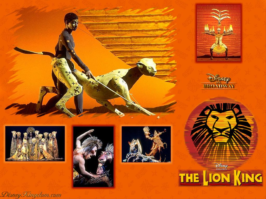 The Lion King Broadway Poster Wallpapers